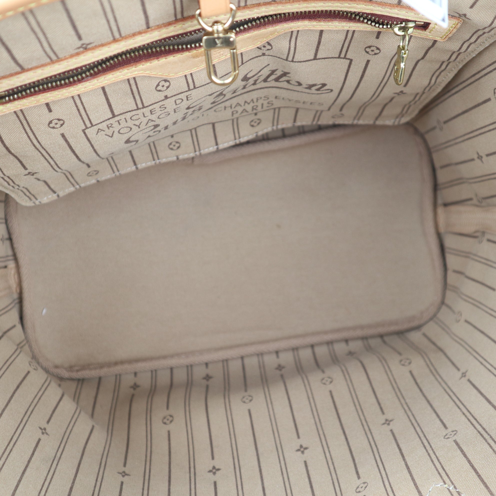 C2362R Louis Vuitton Tote Bag Monogram Canvas Neverfull MM | Pre-Owned Very Good Brown Canvas Monogram
