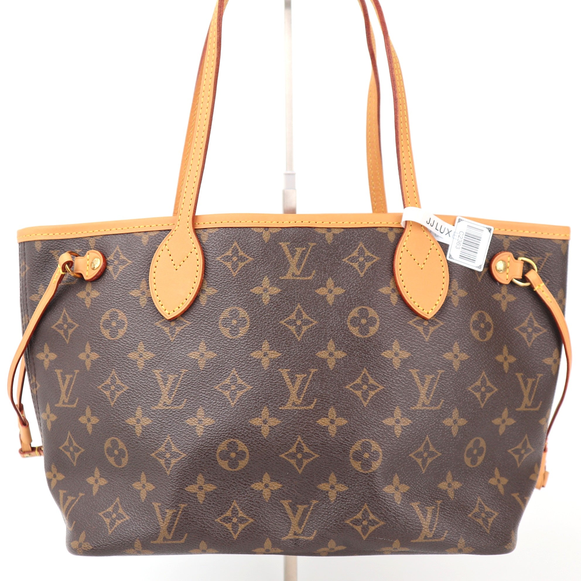 C2363R Louis Vuitton Tote Bag Monogram Canvas Neverfull PM | Pre-Owned Excellent Brown Canvas Monogram