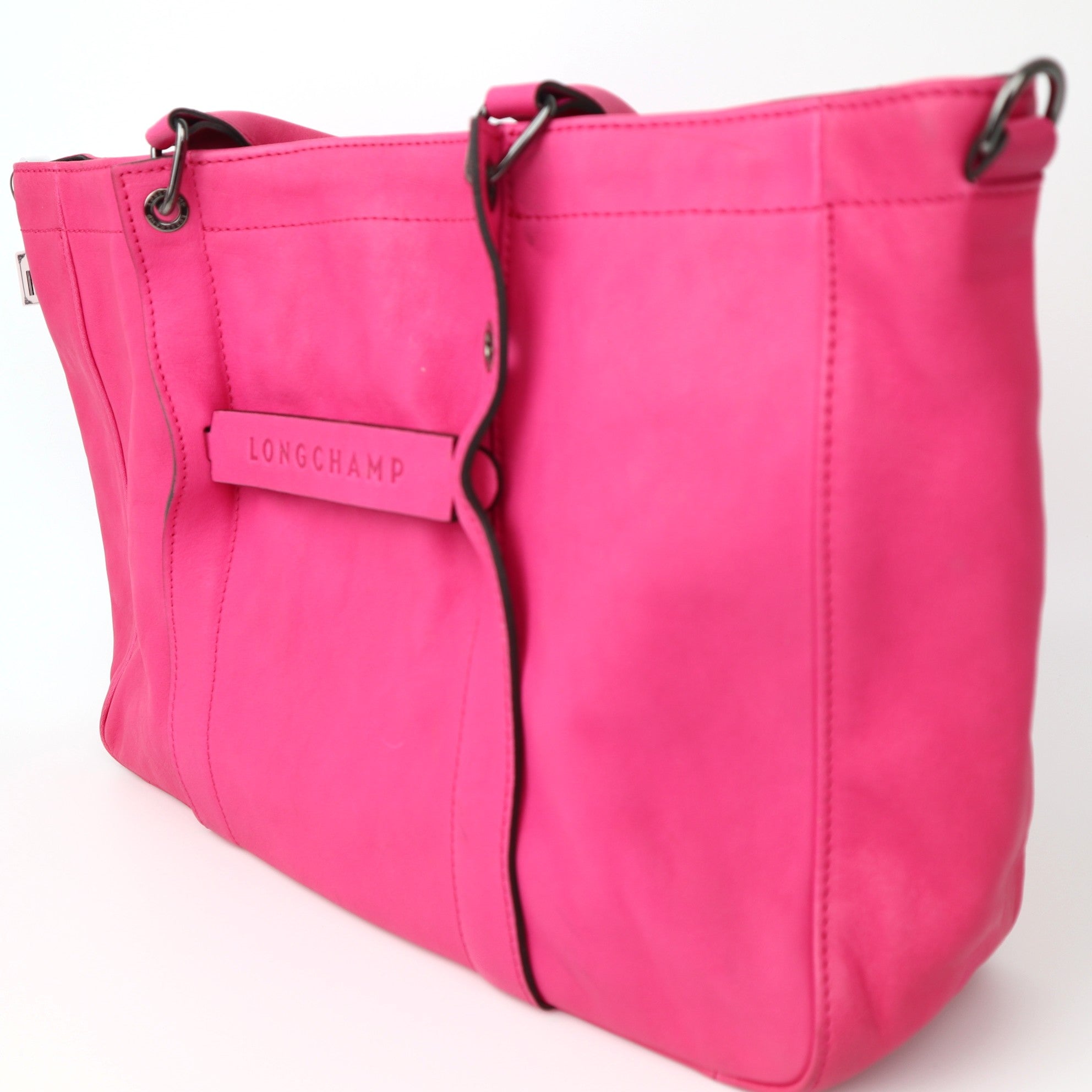 C2054 Longchamp 3D PINK-Pre Owned