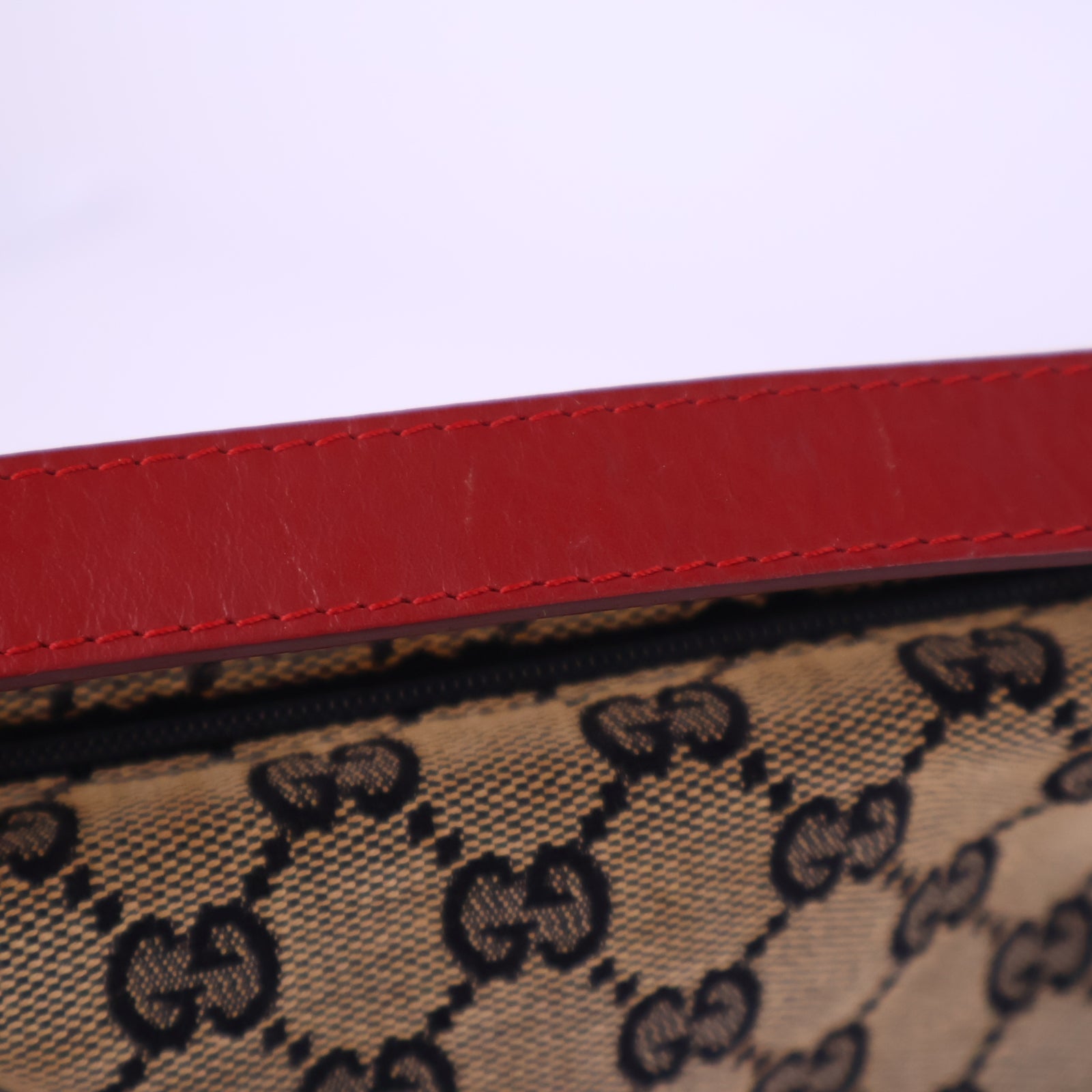 Gucci Brown Red Mini Bag Mini Bag J3110 | Pre-Owned Like New Red