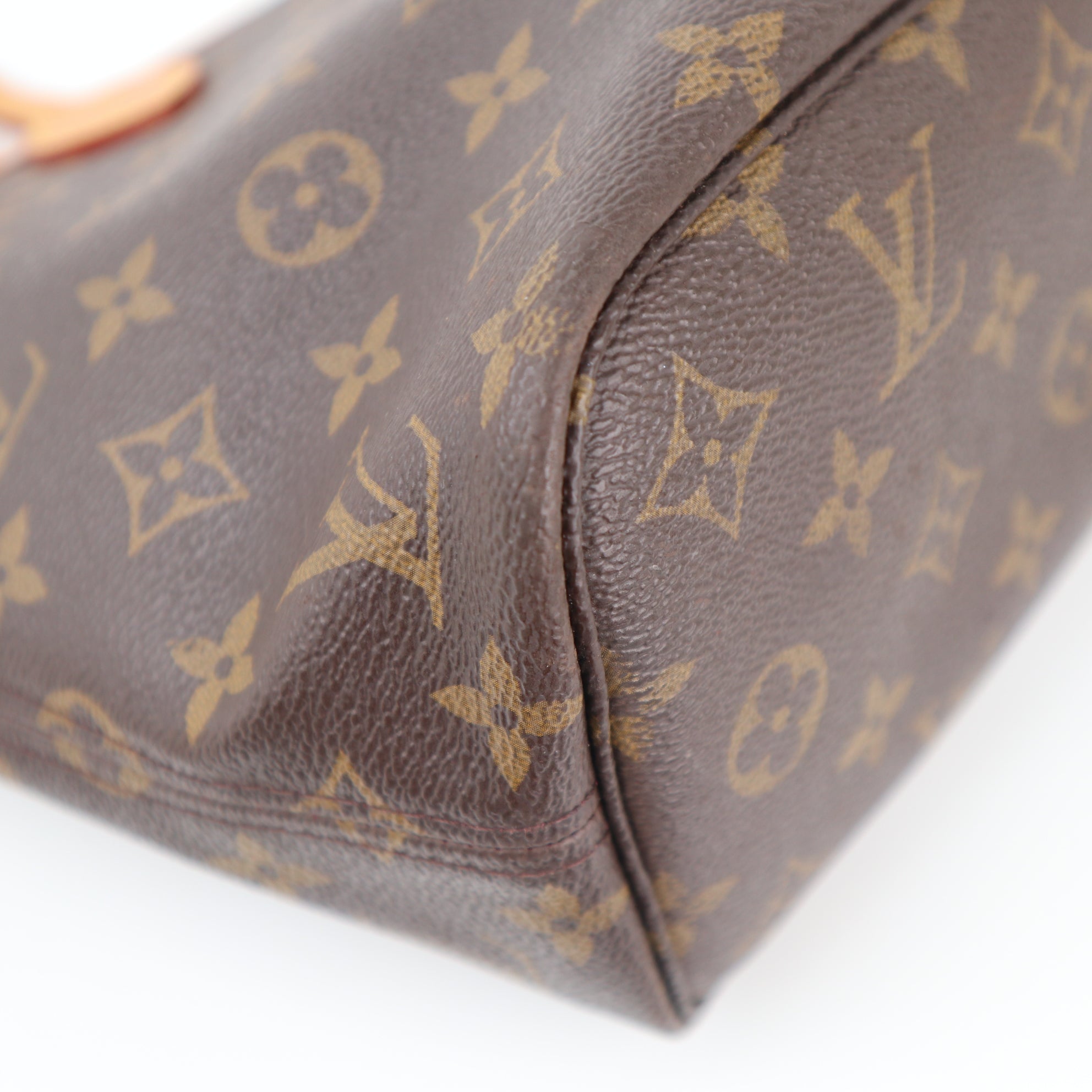 C2363R Louis Vuitton Tote Bag Monogram Canvas Neverfull PM | Pre-Owned Excellent Brown Canvas Monogram