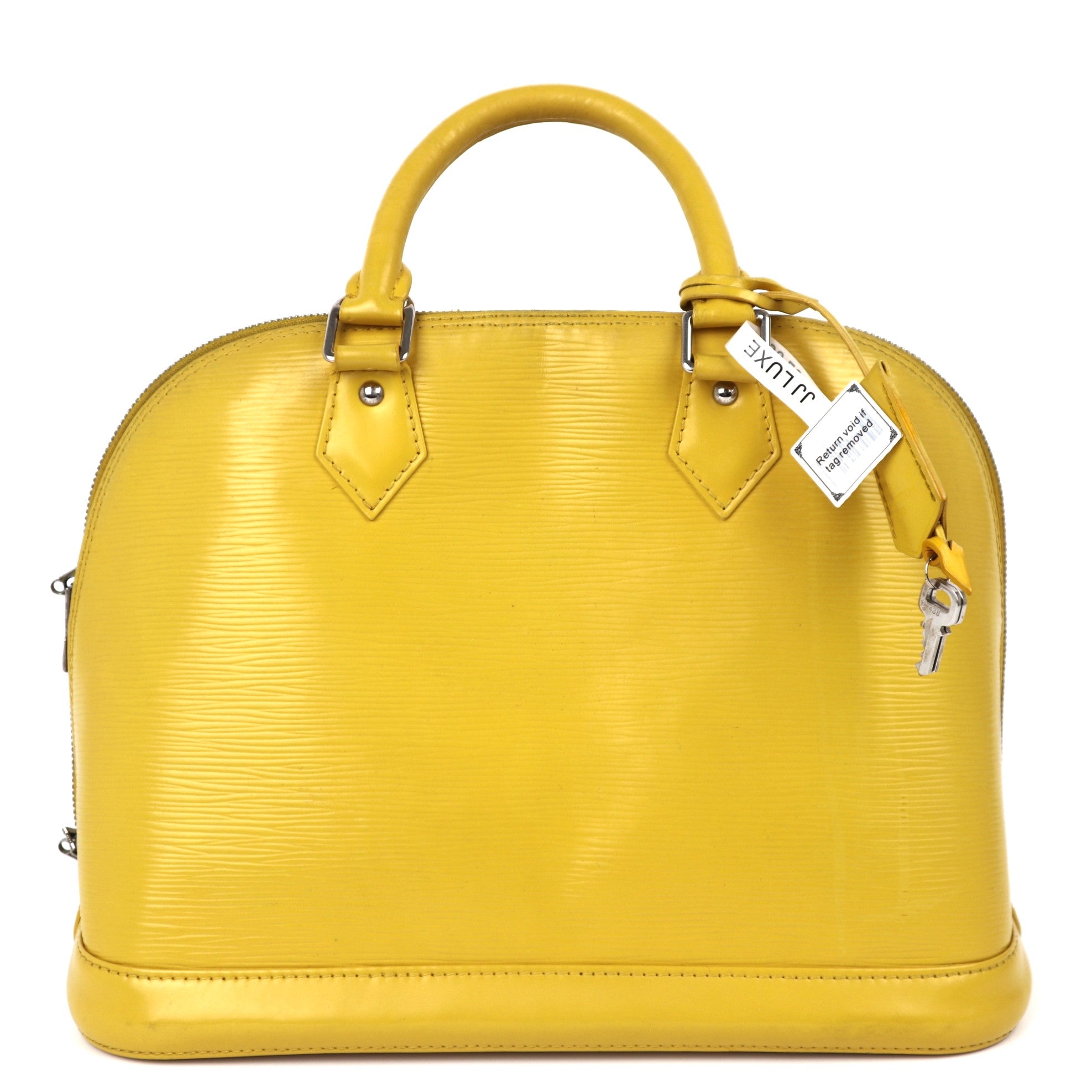 C2053 Louis Vuitton Epi Alma  Citron-Pre Owned