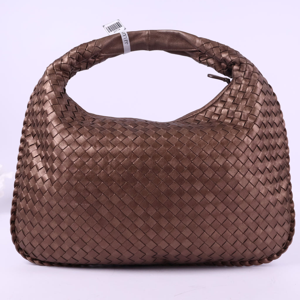Bottega Veneta Leather Small Hobo Bag Top Handle Bag J3114 | Pre-Owned Like New Leather