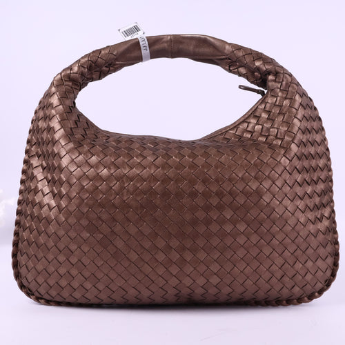 Bottega Veneta Leather Small Hobo Bag Top Handle Bag J3114 | Pre-Owned Like New Leather