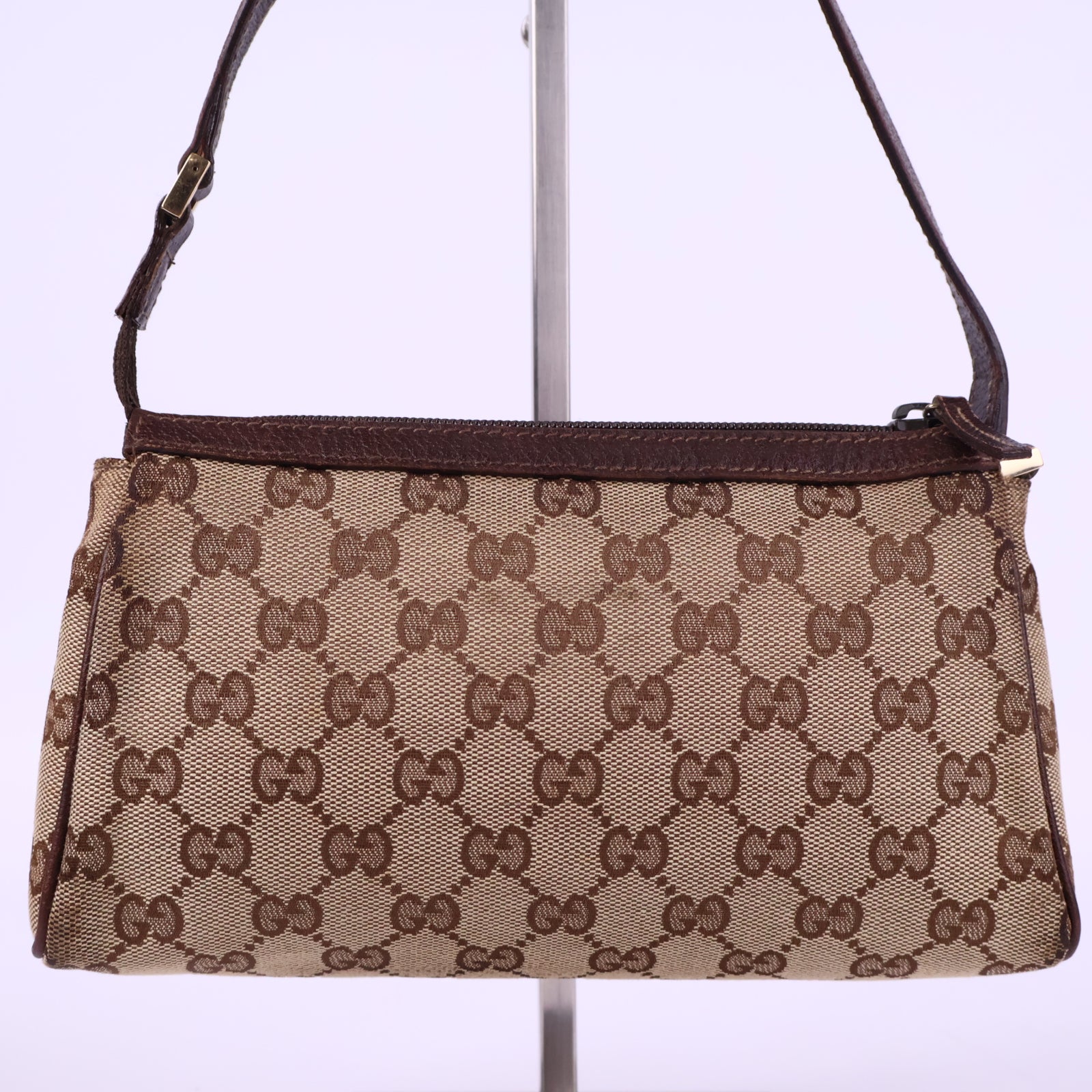 Gucci Monogram Mini Shoulder Bag Mini Bag J3123 | Pre-Owned Excellent Brown Monogram Canvas