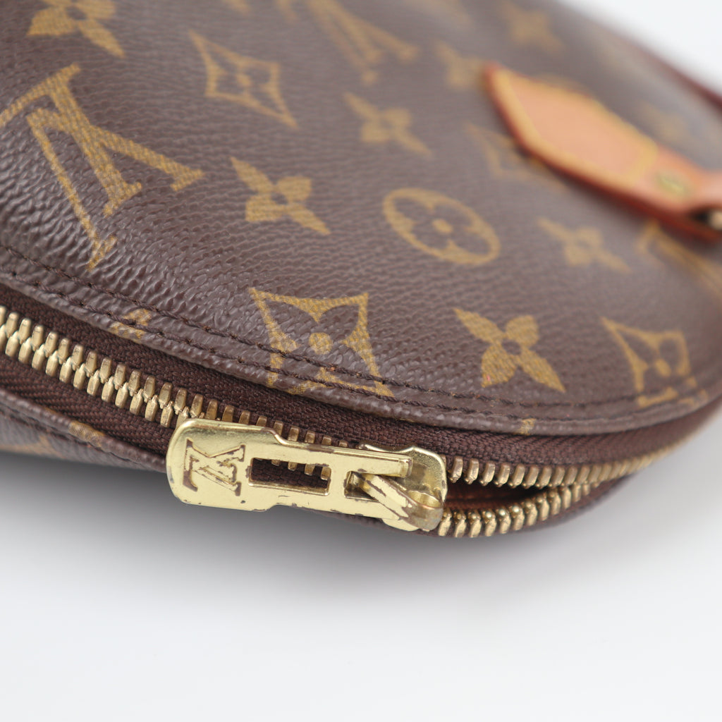 C2365 Louis Vuitton Top Handle Bag Monogram Alma PM | Pre-Owned Very Good Brown Canvas Monogram