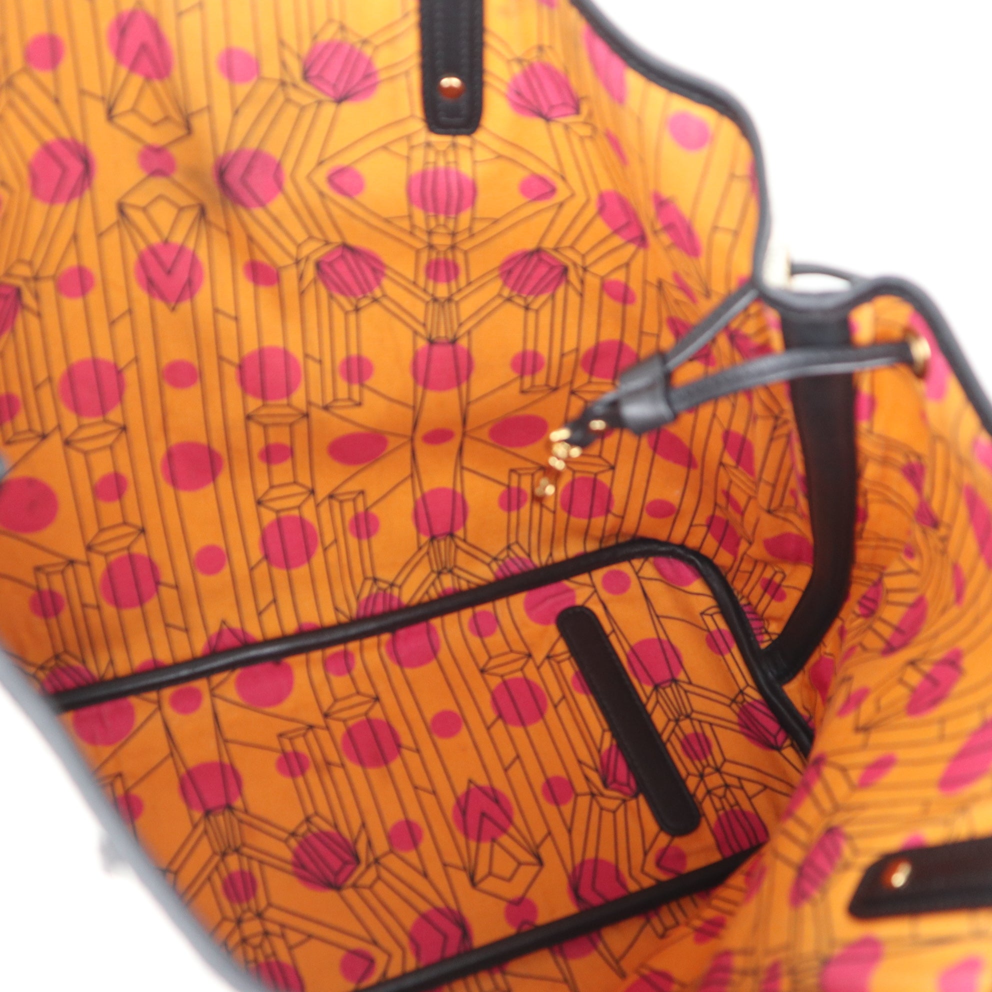 C2048 MCM Project Visetos Reversible Shopper Tote-Pre Owned