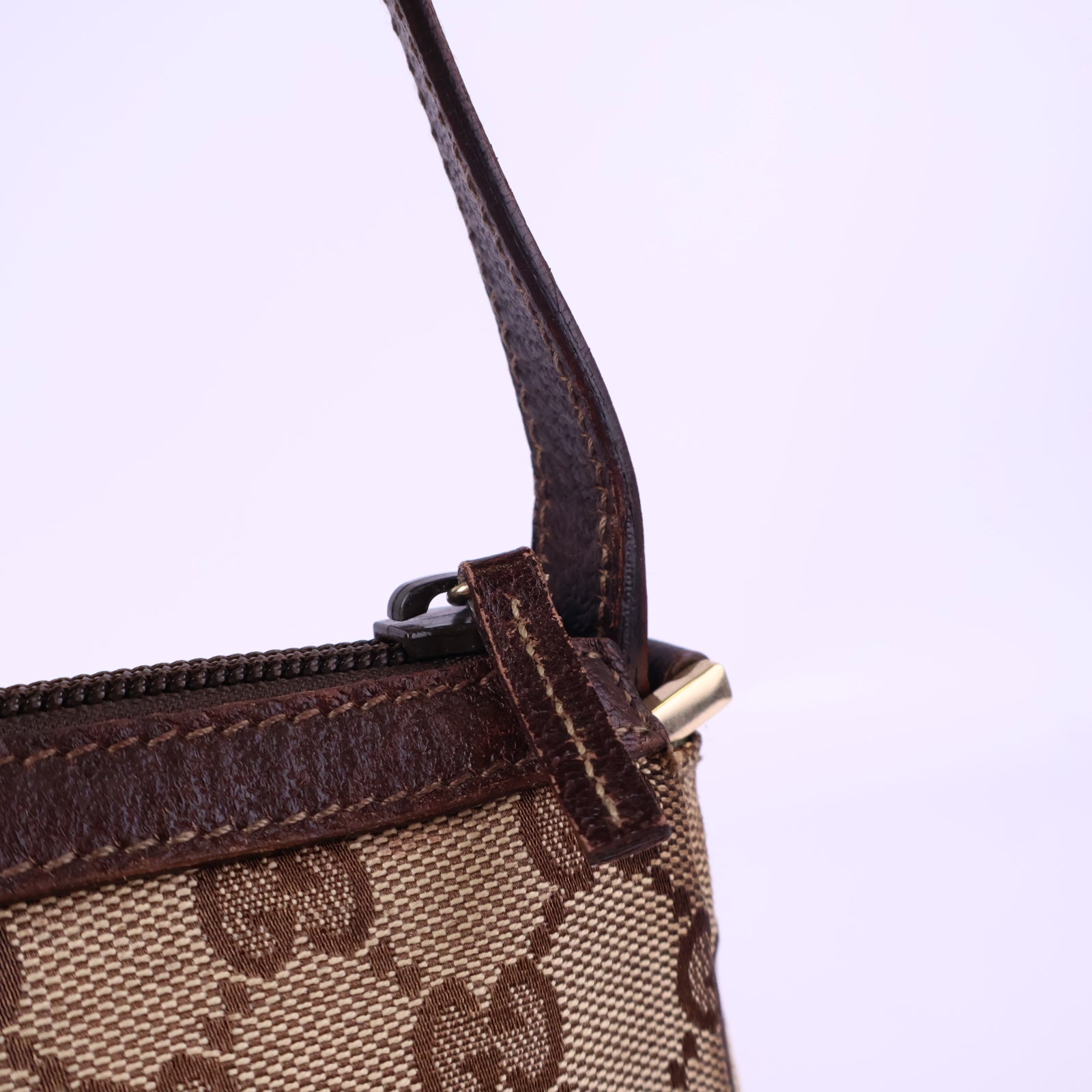 Gucci Monogram Mini Shoulder Bag Mini Bag J3123 | Pre-Owned Excellent Brown Monogram Canvas