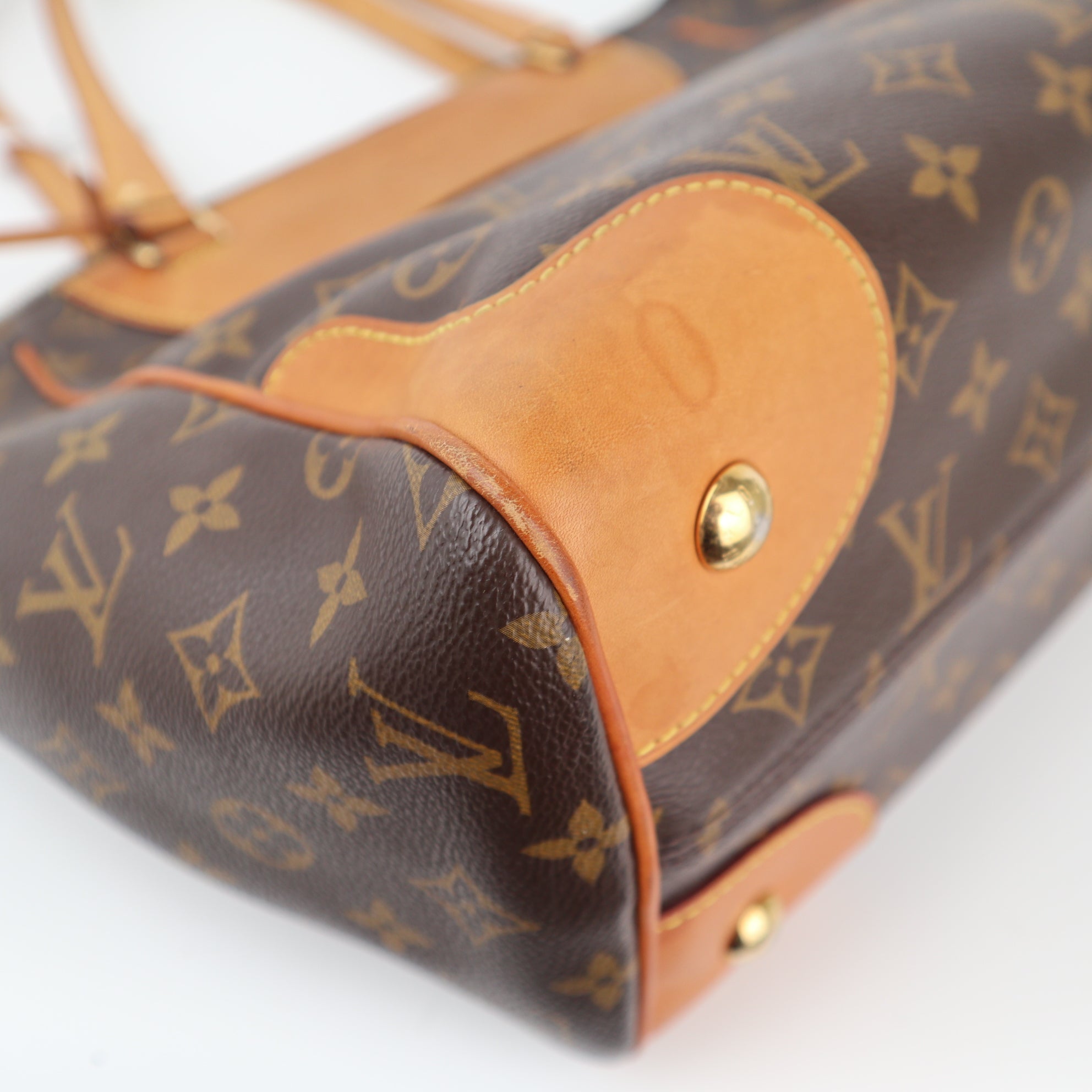 C2366 Louis Vuitton Shoulder Bag Monogram Estrela NM | Pre-Owned Very Good Brown Canvas Monogram