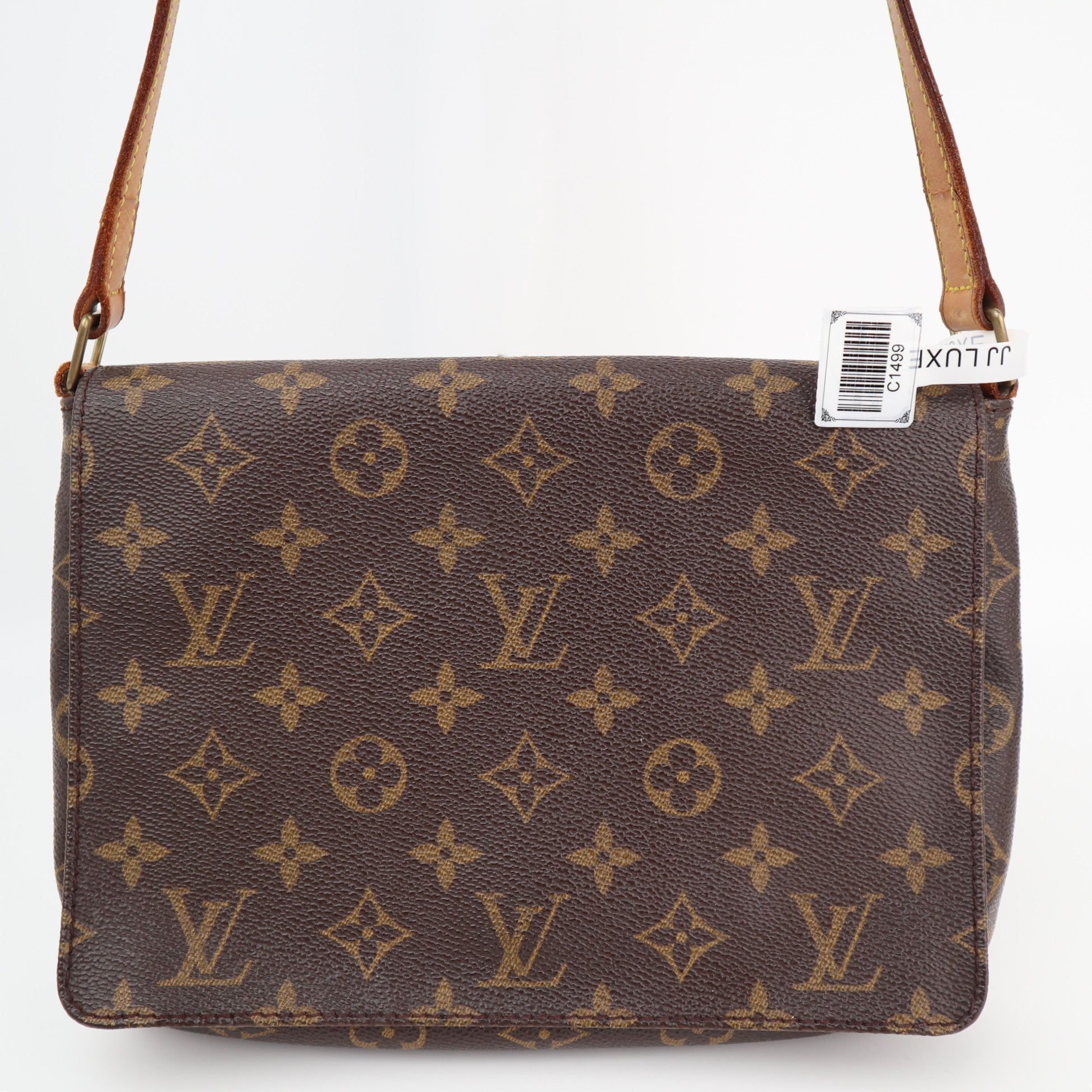 Louis Vuitton Monogram Canvas Musette Tango C1499# |Pre-Owned