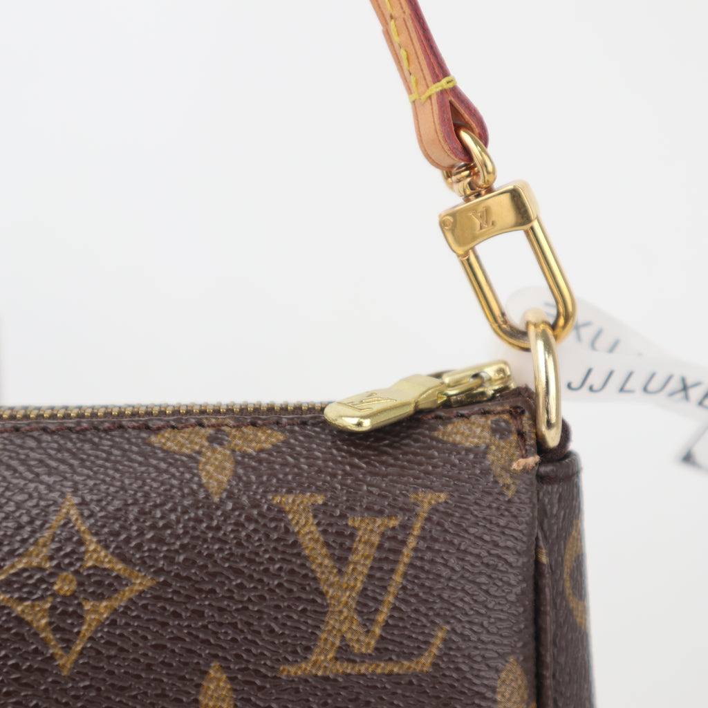 C2370 Louis Vuitton Shoulder Bag Monogram Pochette Accessories | Pre-Owned Very Good Brown Canvas Monogram