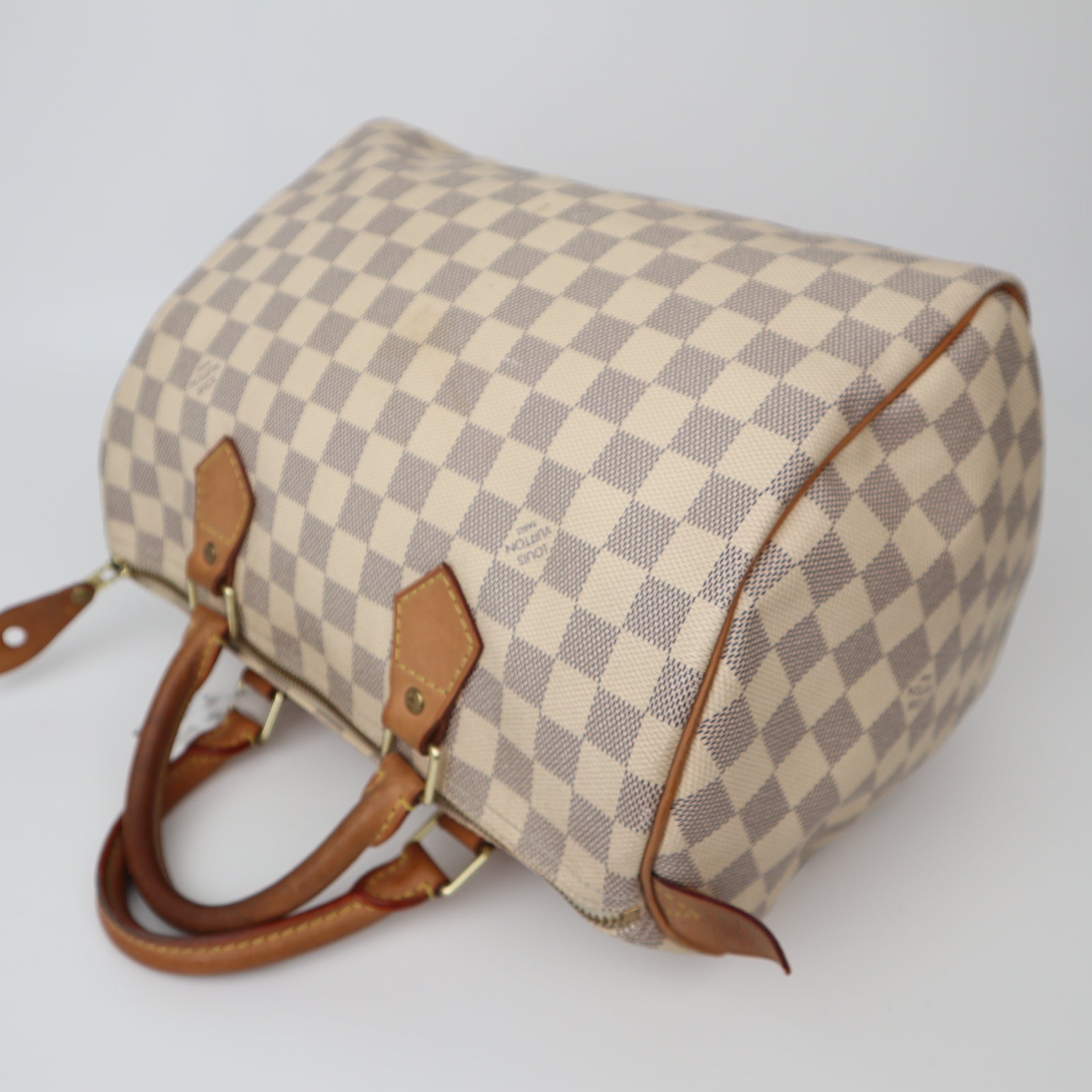 C2017 Louis Vuitton Speedy 30 in Damier Azur- Pre Owned