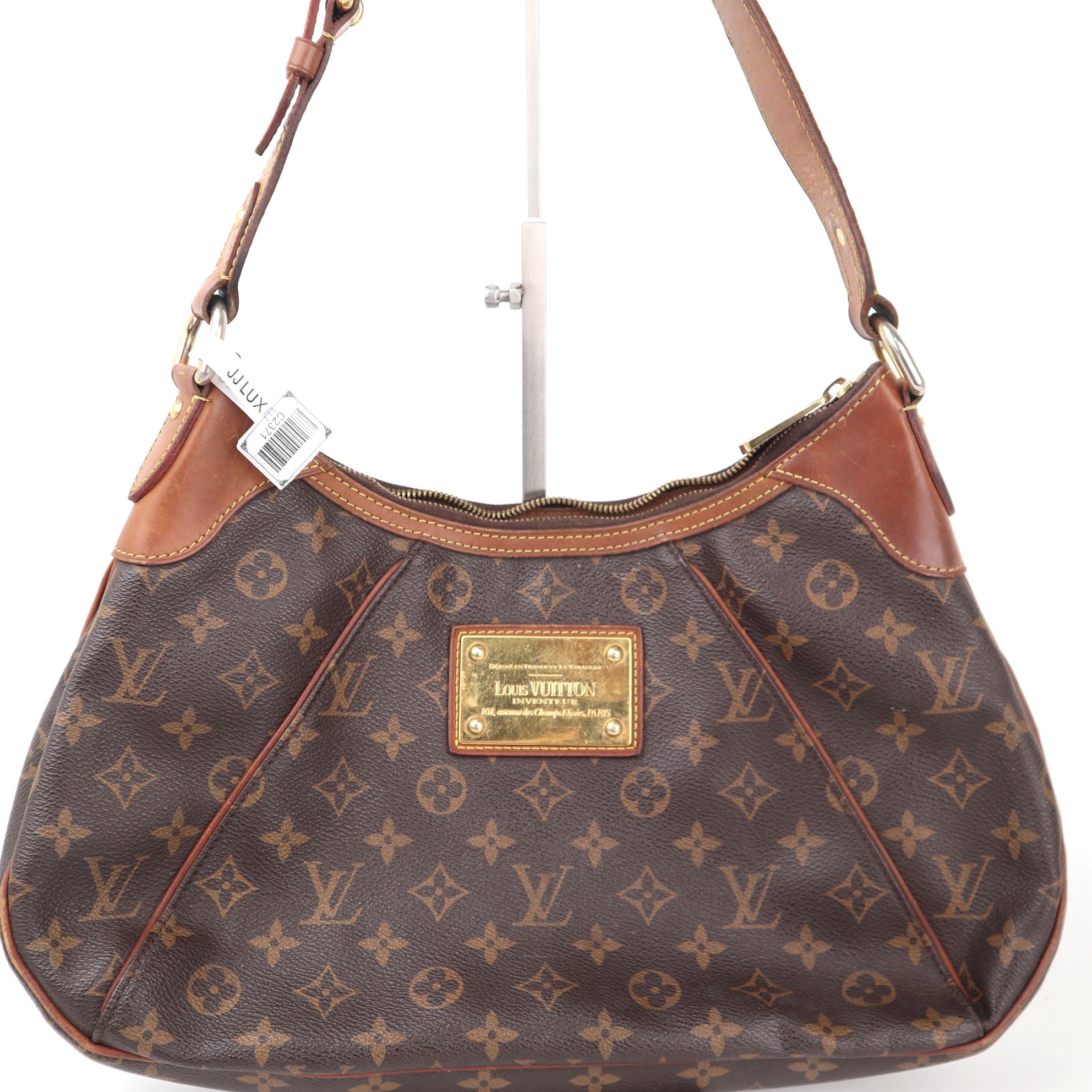 C2371 Louis Vuitton Shoulder Bag Monogram Canvas Thames GM | Pre-Owned Good Brown Canvas Monogram