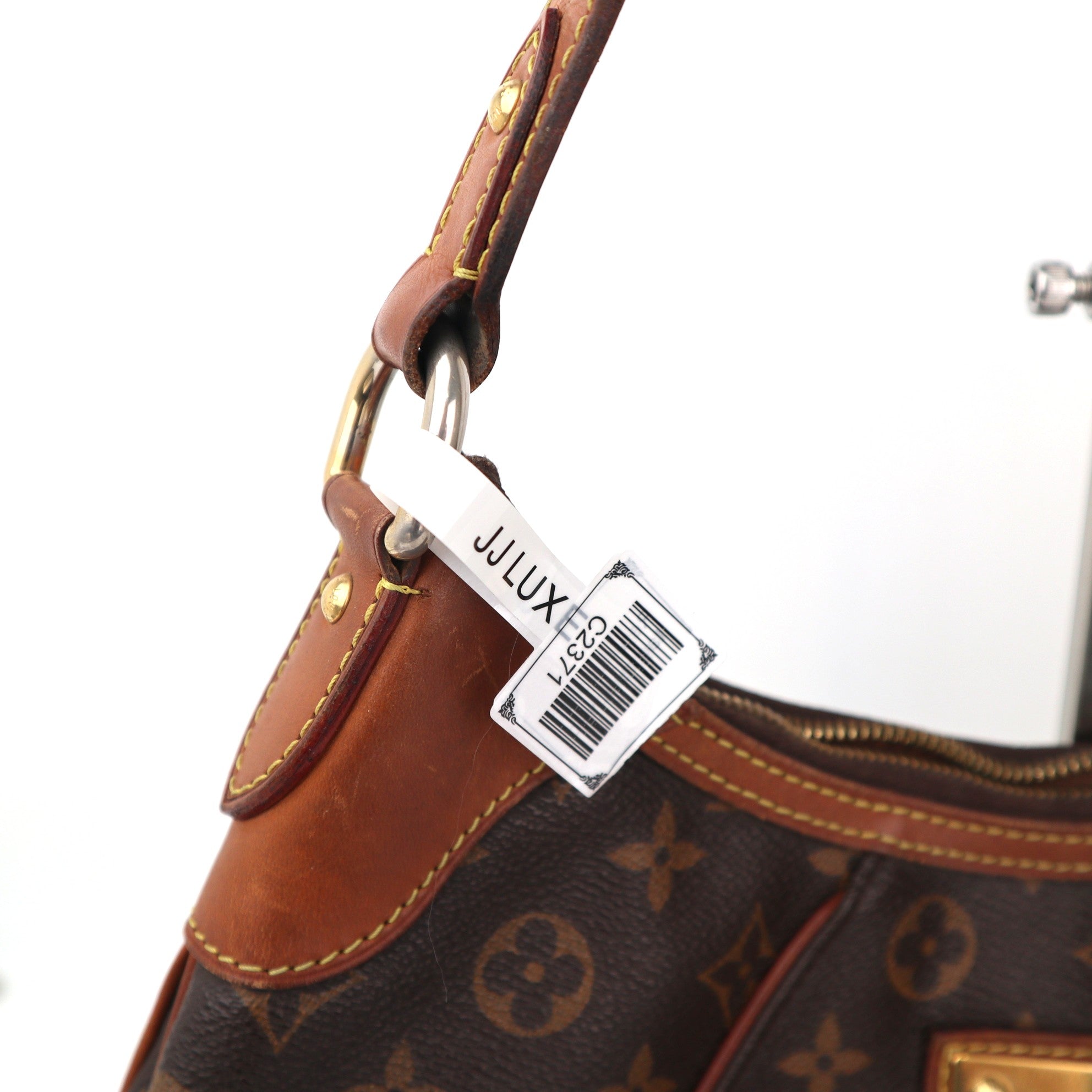 C2371 Louis Vuitton Shoulder Bag Monogram Canvas Thames GM | Pre-Owned Good Brown Canvas Monogram