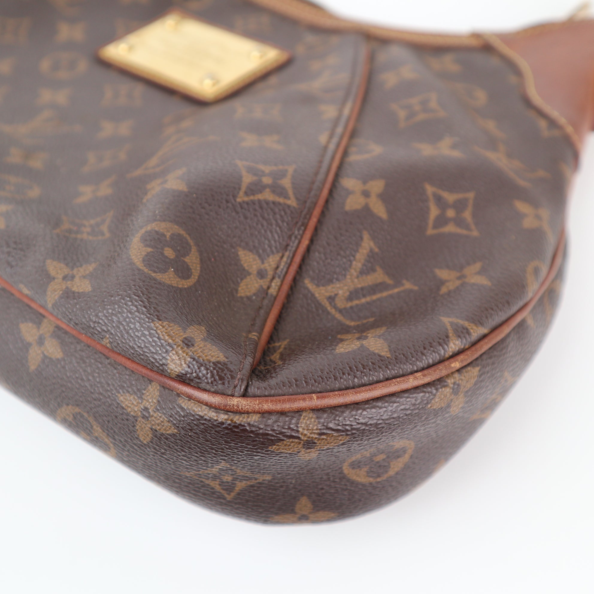 C2371 Louis Vuitton Shoulder Bag Monogram Canvas Thames GM | Pre-Owned Good Brown Canvas Monogram