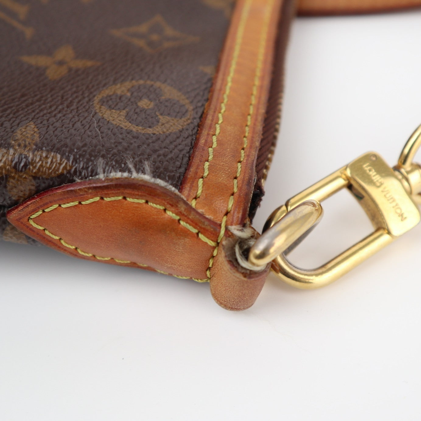 Louis Vuitton Palermo PM Shoulder Bag C1503 | Pre-Owned Very Good Brown Monogram Canvas