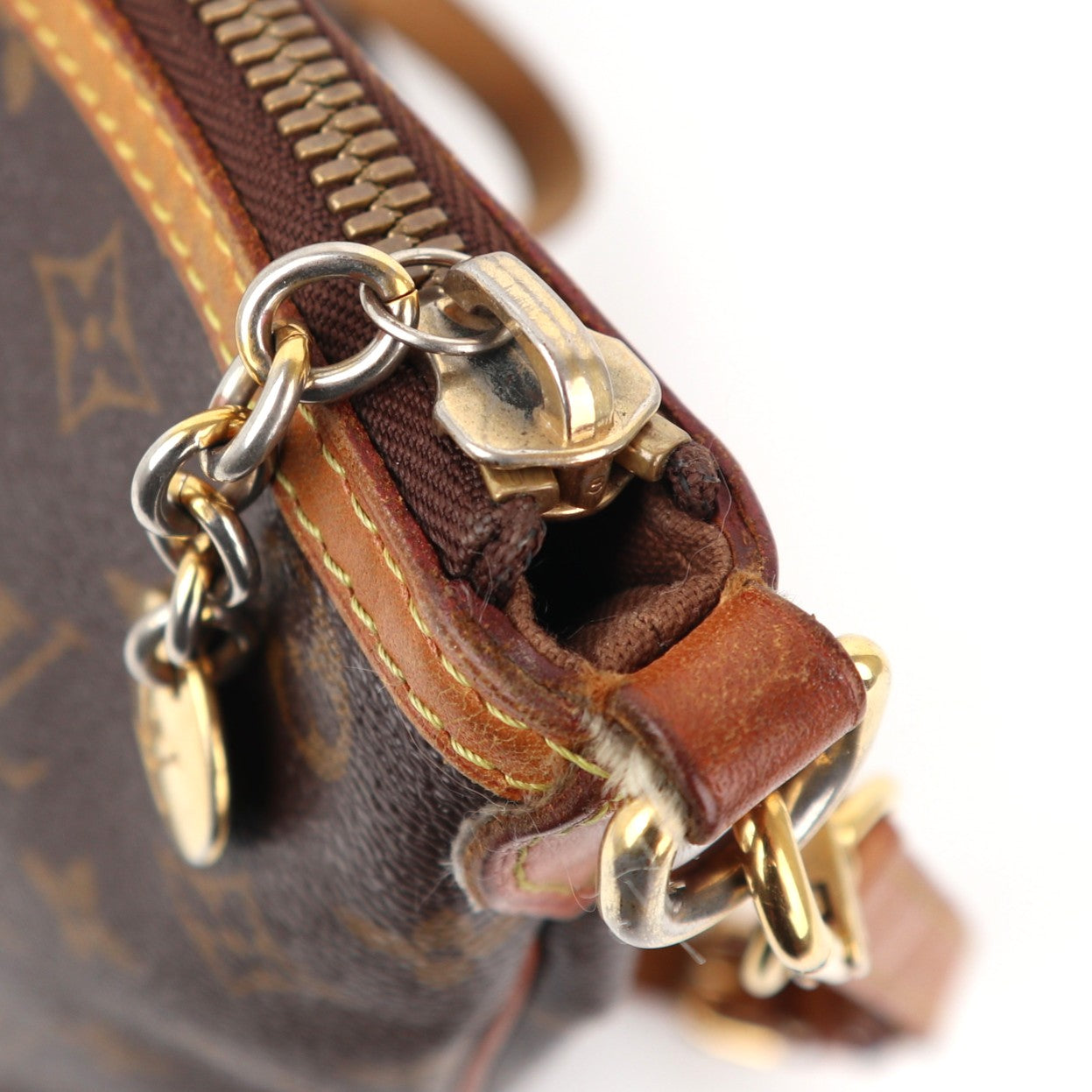 Louis Vuitton Palermo PM Shoulder Bag C1503 | Pre-Owned Very Good Brown Monogram Canvas