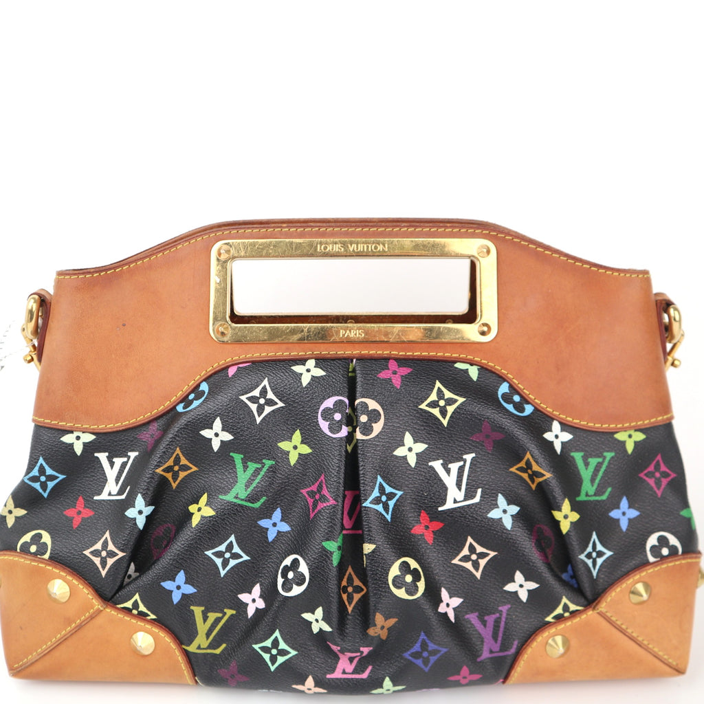 C2374 Louis Vuitton Shoulder Bag Monogram Multicolore Judy MM | Pre-Owned Very Good Multicolour Canvas Monogram Multicolore