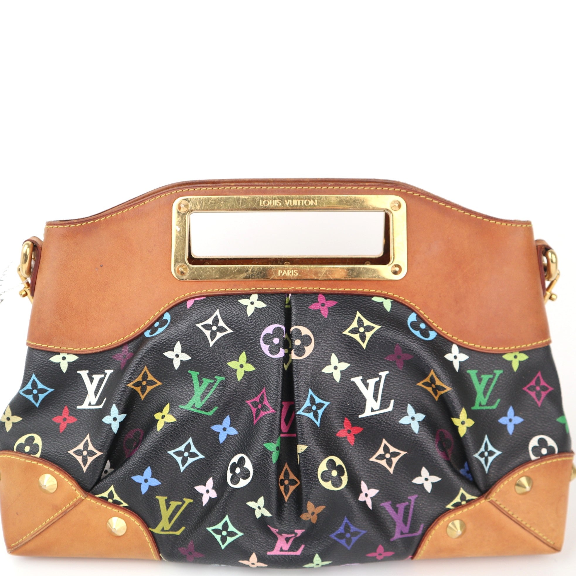 C2374 Louis Vuitton Shoulder Bag Monogram Multicolore Judy MM | Pre-Owned Very Good Multicolour Canvas Monogram Multicolore
