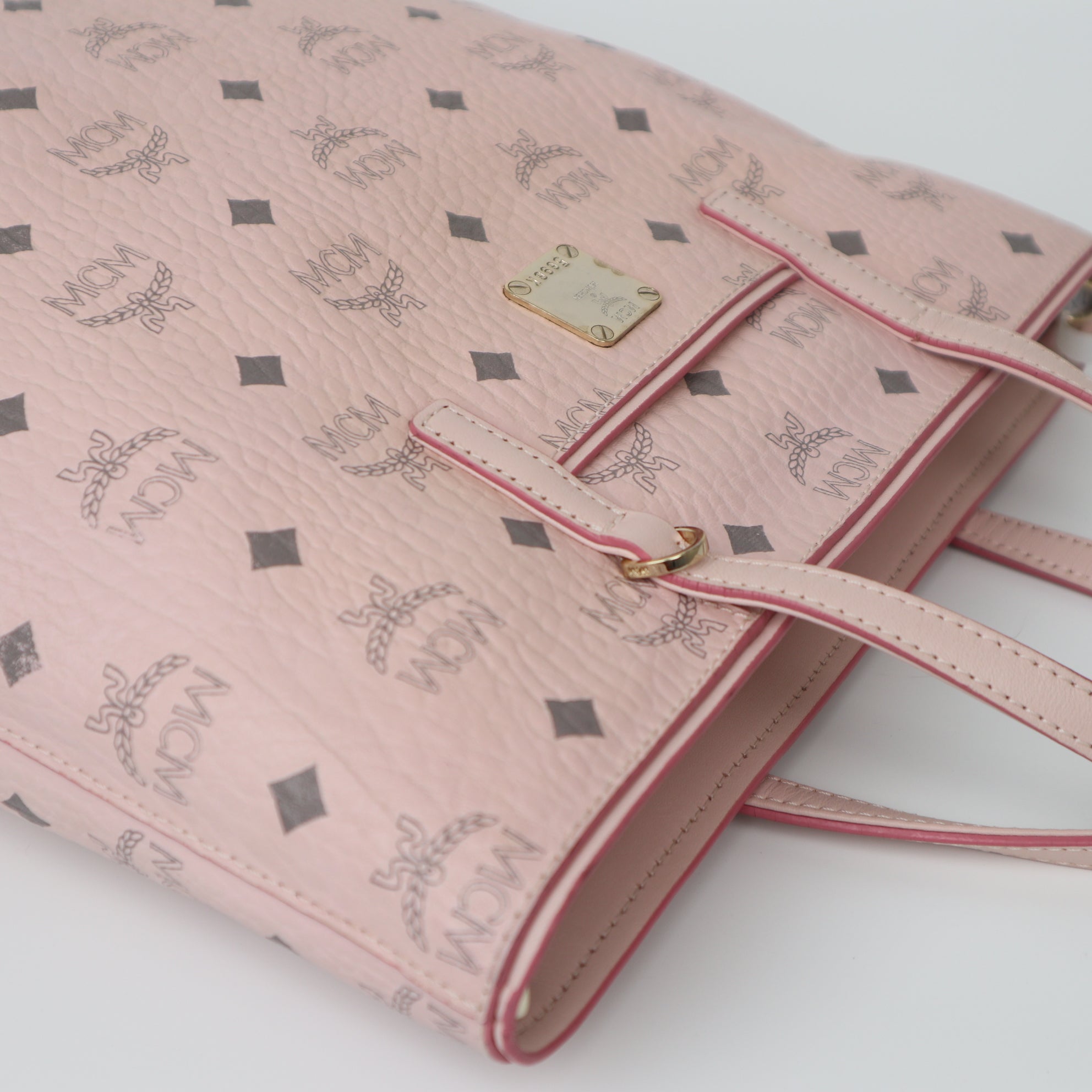 C2018 MCM tote bag Pink-Pre Owned