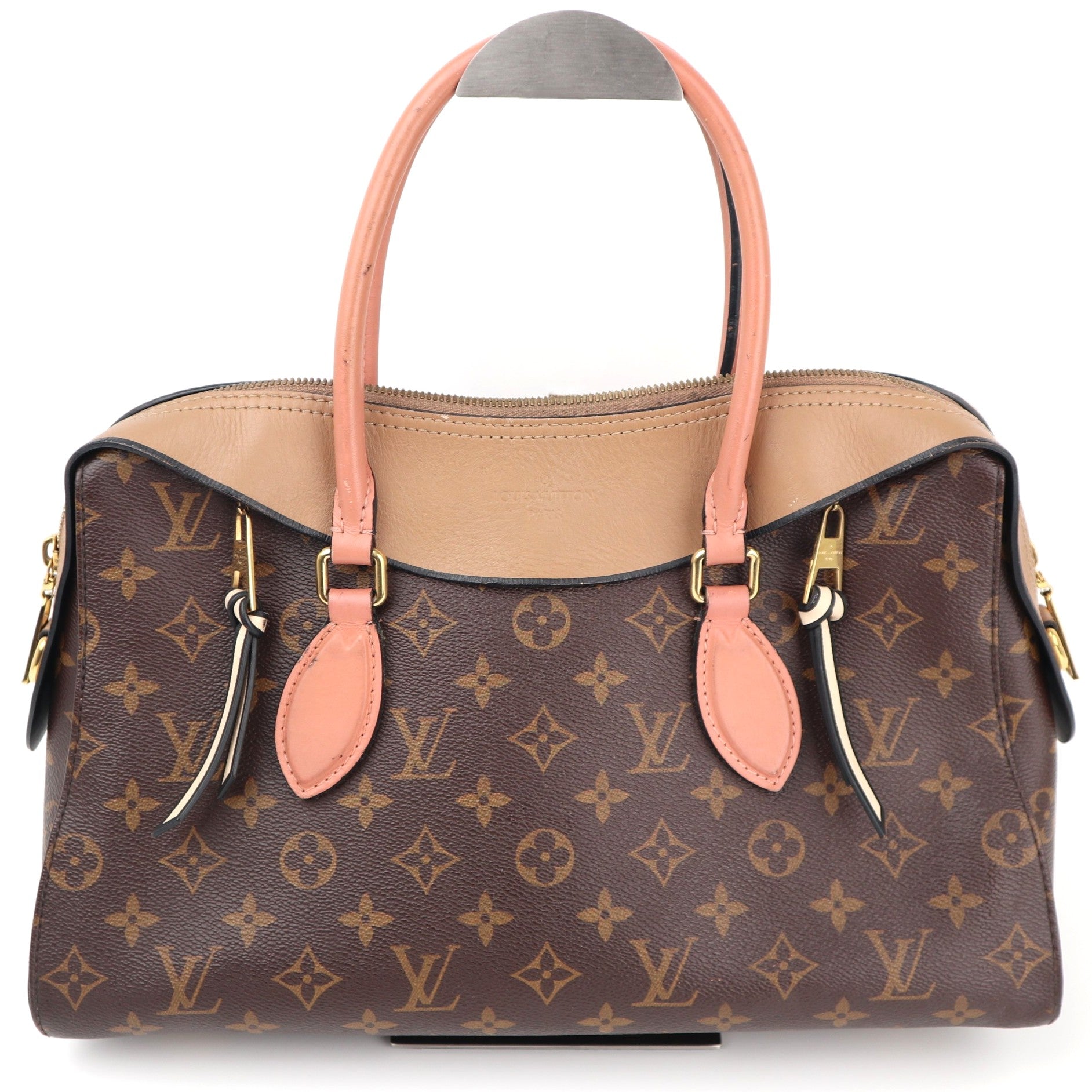 Louis Vuitton Tuileries Top Handle Bag C1505 | Pre-Owned Very Good Brown Monogram Canvas