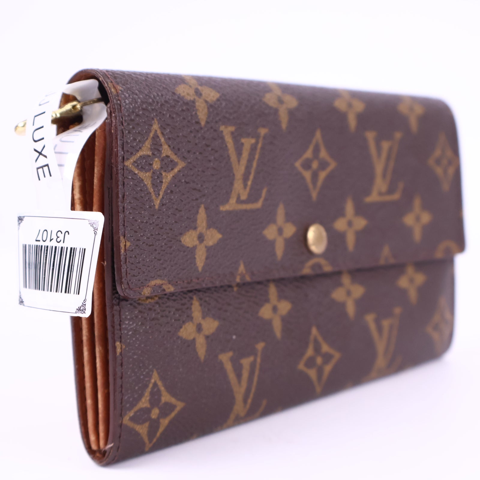 Louis Vuitton Monogram Sarah Wallet Wallet J3107 | Pre-Owned Like New Brown Monogram Canvas