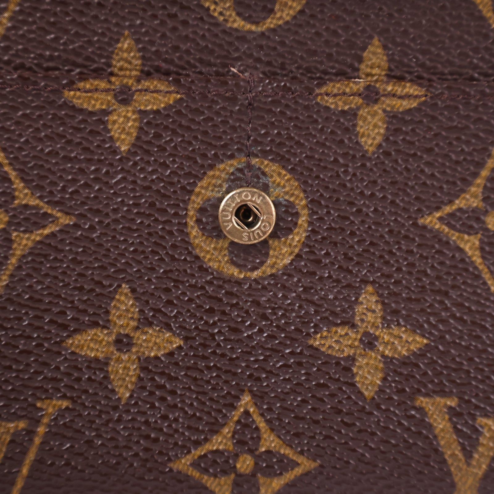 Louis Vuitton Monogram Sarah Wallet Wallet J3107 | Pre-Owned Like New Brown Monogram Canvas