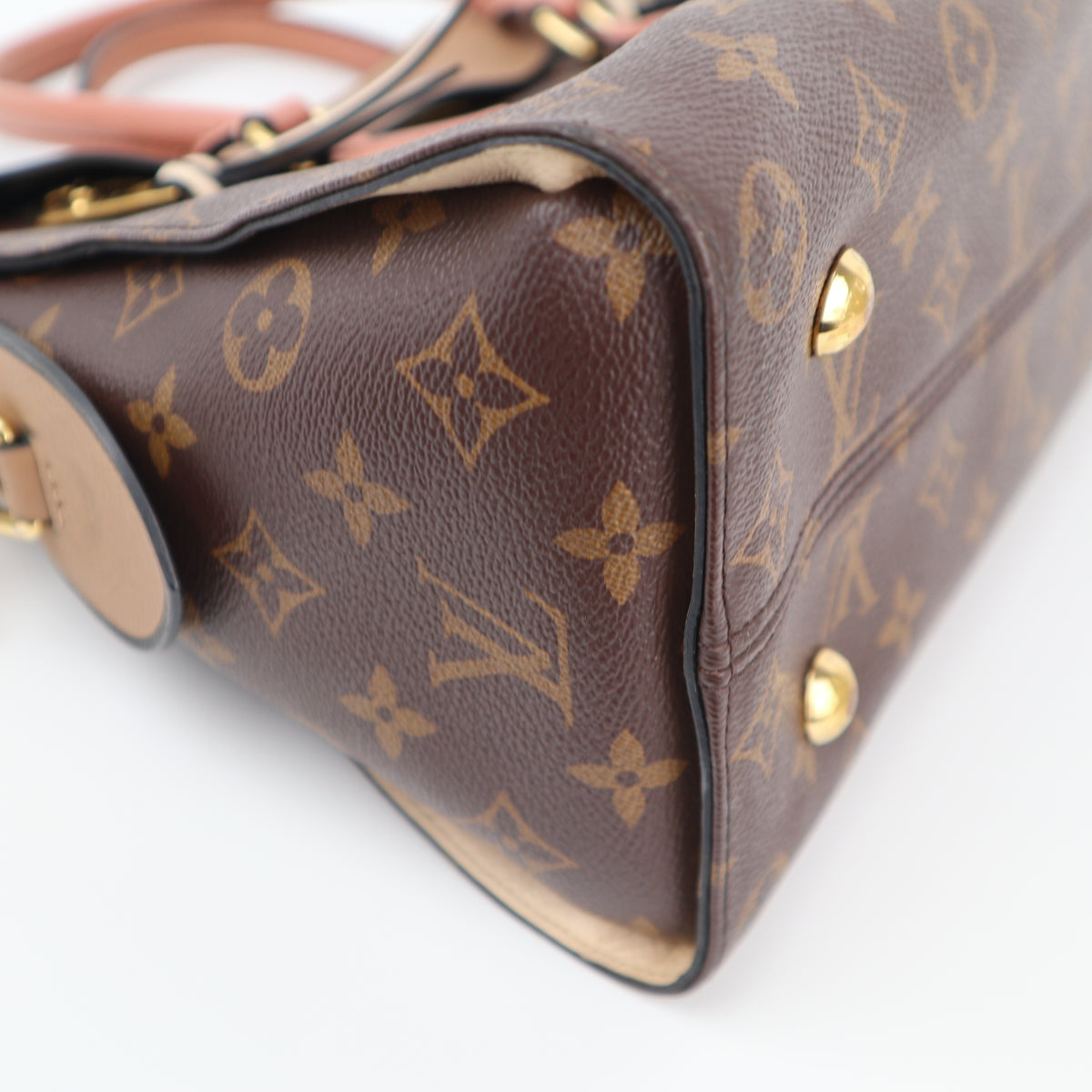 Louis Vuitton Tuileries Top Handle Bag C1505 | Pre-Owned Very Good Brown Monogram Canvas