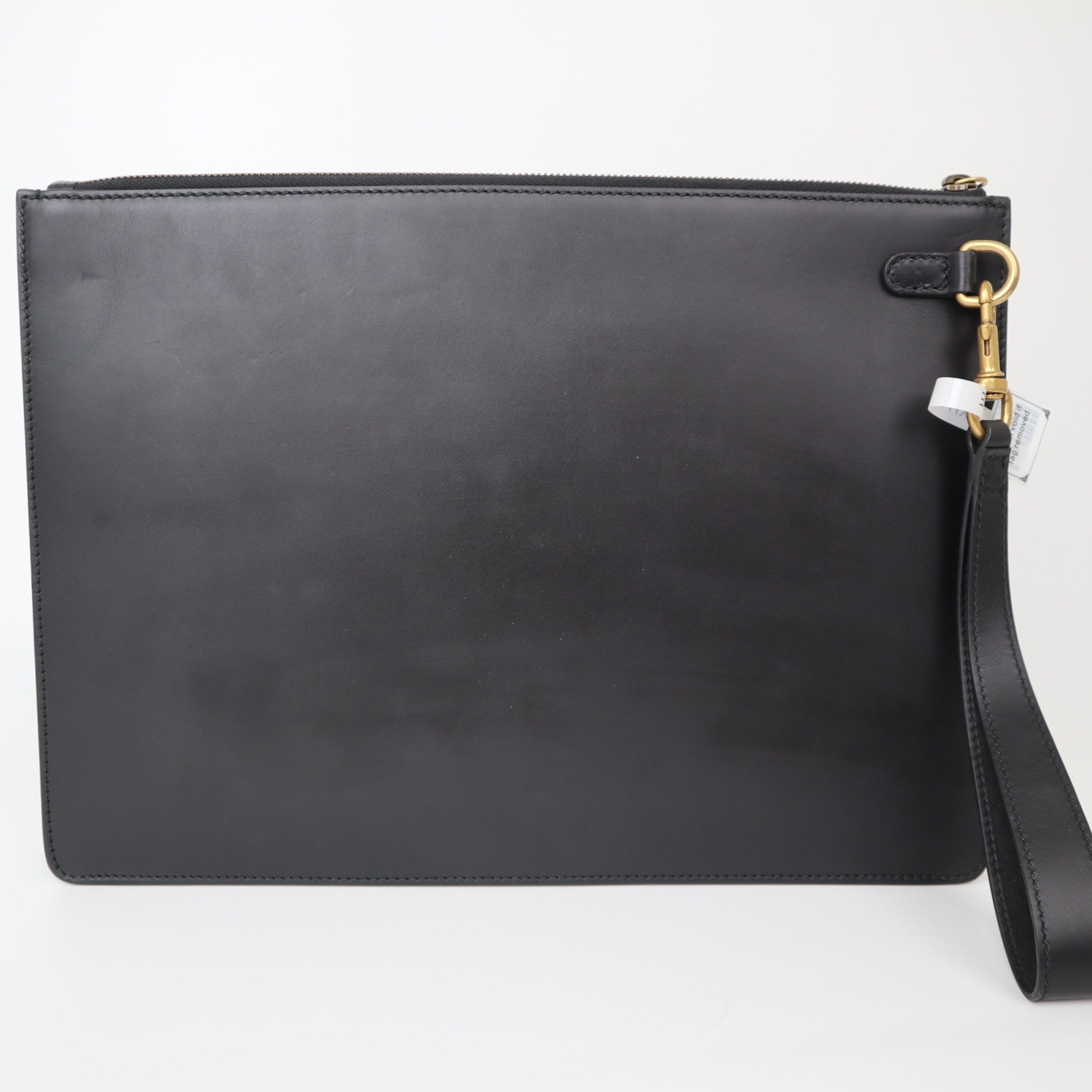 OC2007 Gucci Calfskin Egg Pouch Black -Pre Owned