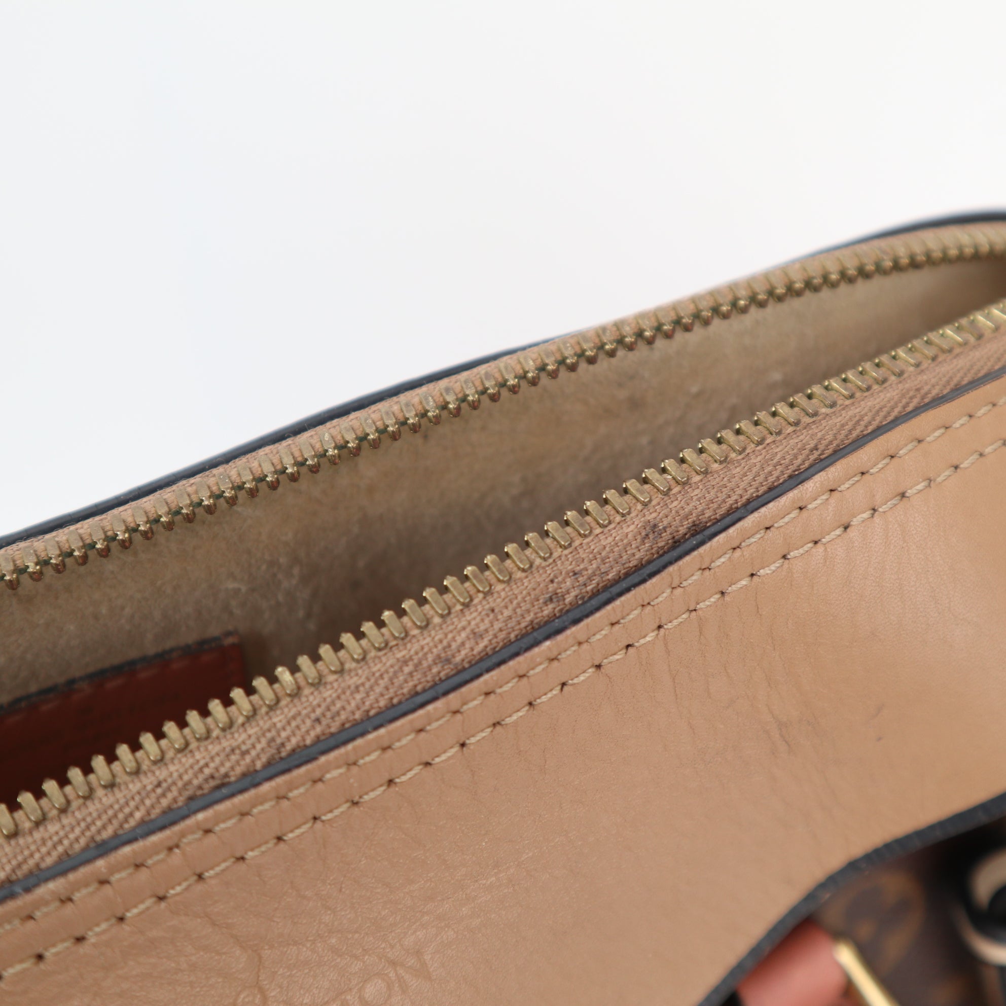Louis Vuitton Tuileries Top Handle Bag C1505 | Pre-Owned Very Good Brown Monogram Canvas