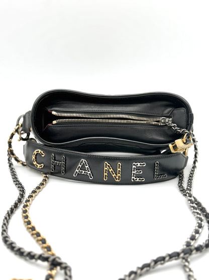 Chanel Gabrielle Small Hobo BLK
