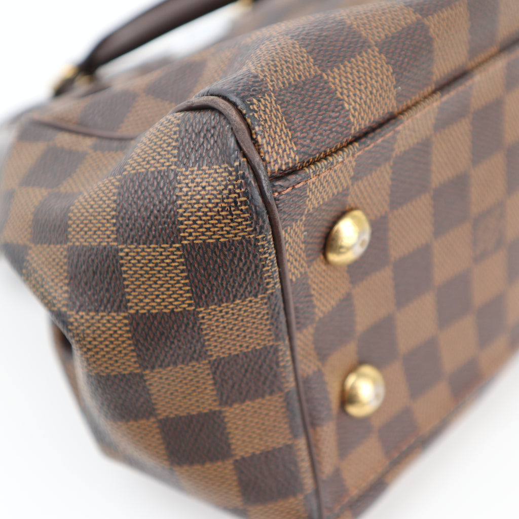 Louis Vuitton Trevi PM Shoulder Bag C1506 | Pre-Owned Excellent Brown Damier Ebene Canvas
