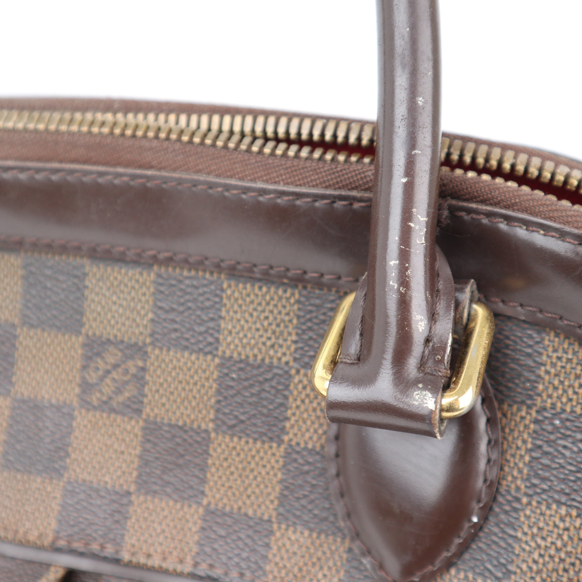 Louis Vuitton Trevi PM Shoulder Bag C1506 | Pre-Owned Excellent Brown Damier Ebene Canvas