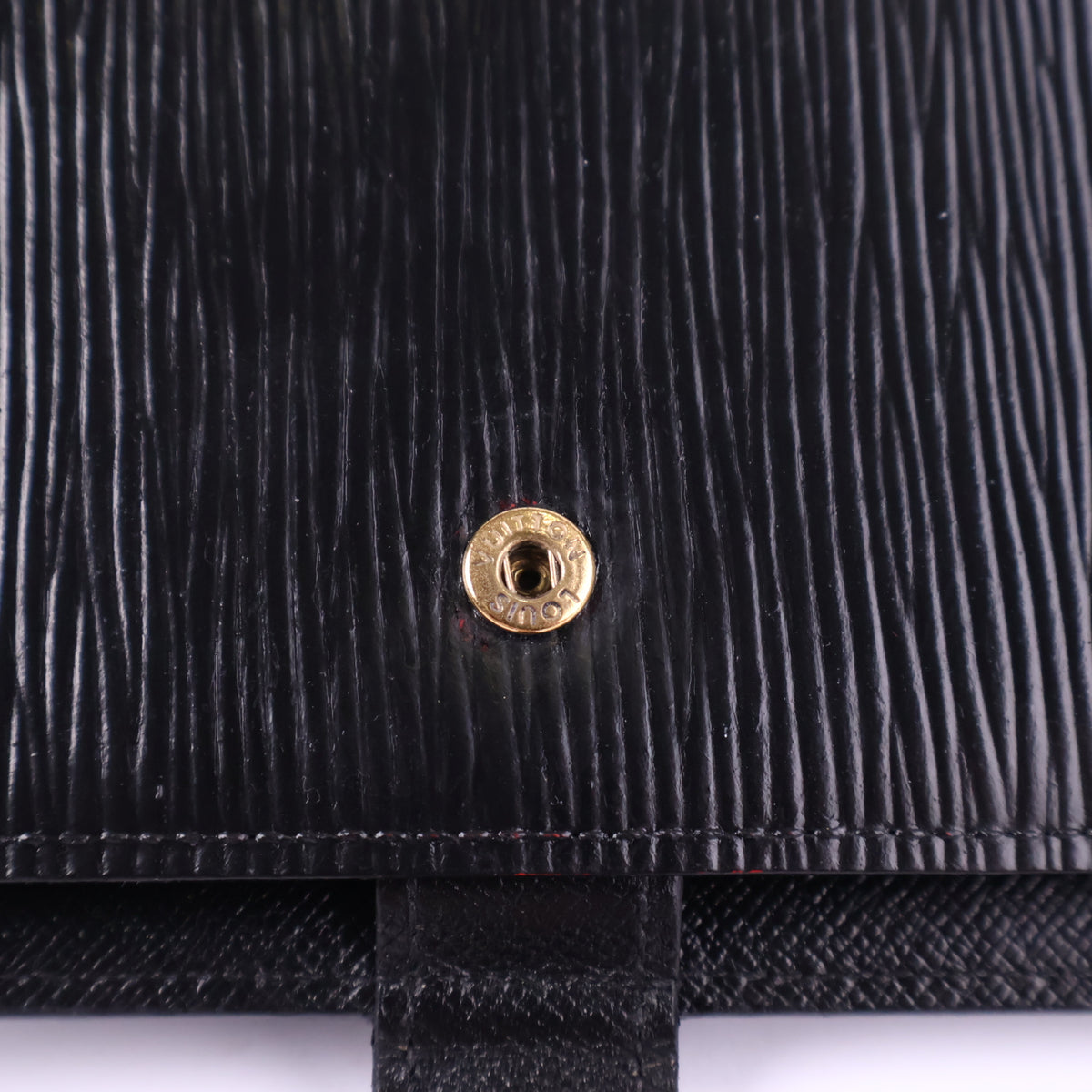 Louis Vuitton Black Epi Leather Agenda Cover Small Leather Goods J3115 | Pre-Owned Like New Black Leather