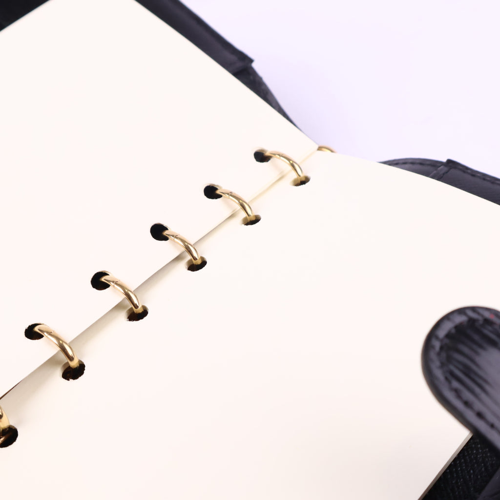 Louis Vuitton Black Epi Leather Agenda Cover Small Leather Goods J3115 | Pre-Owned Like New Black Leather
