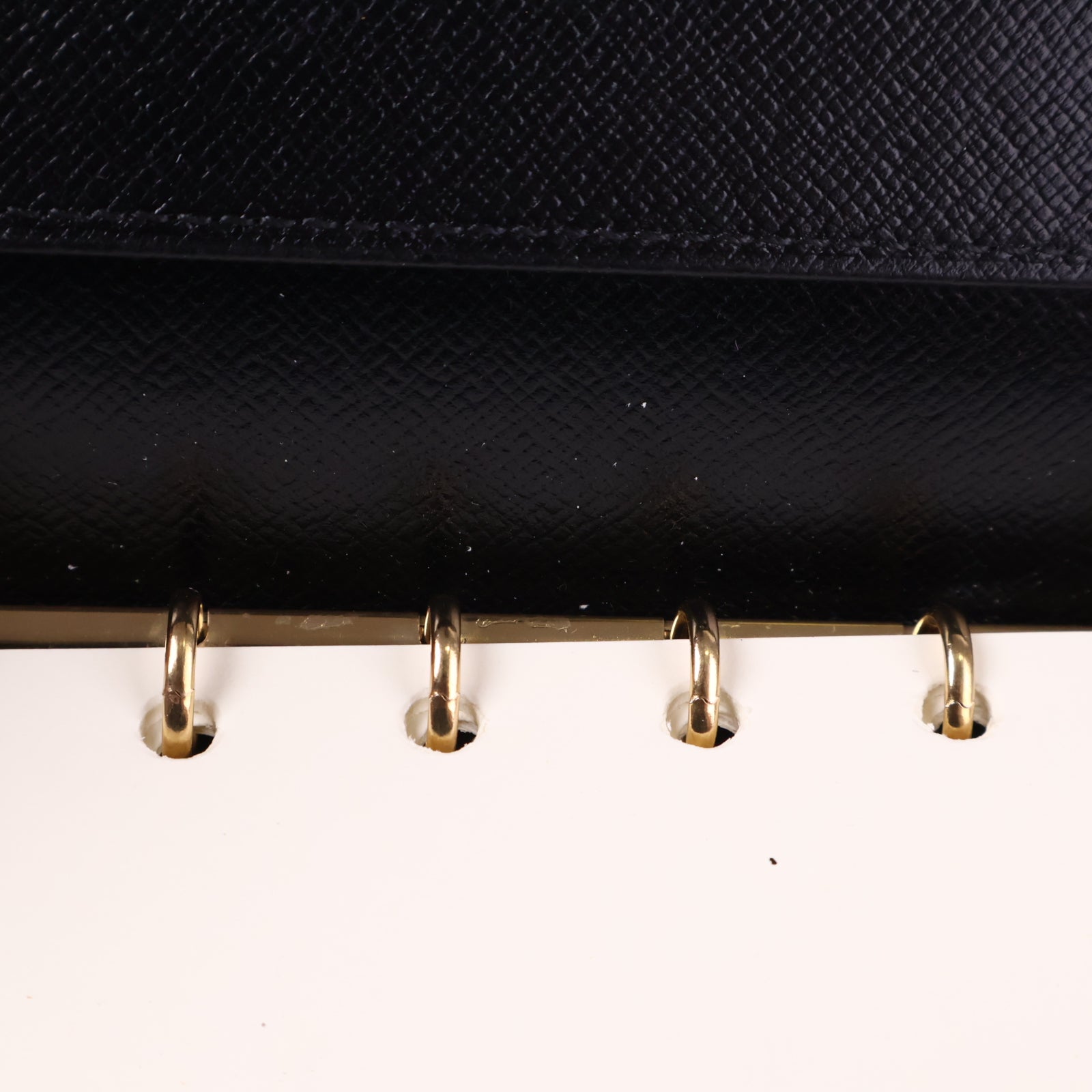 Louis Vuitton Black Epi Leather Agenda Cover Small Leather Goods J3115 | Pre-Owned Like New Black Leather