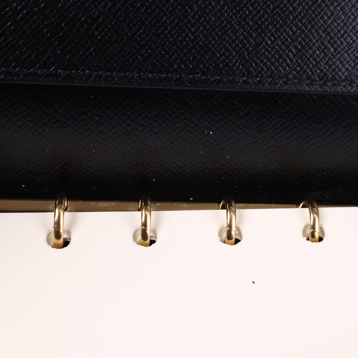 Louis Vuitton Black Epi Leather Agenda Cover Small Leather Goods J3115 | Pre-Owned Like New Black Leather