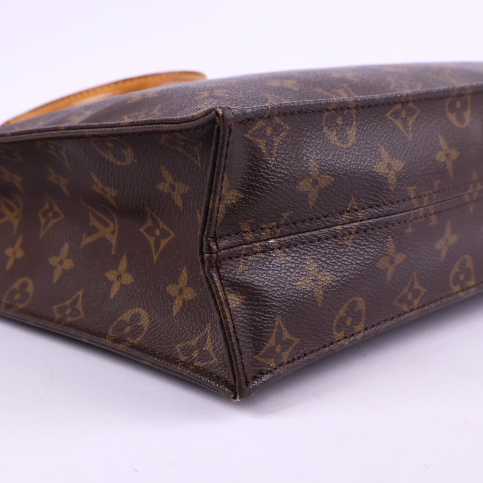 Louis Vuitton Monogram Sac Plat Bag Tote Bag J3094 | Pre-Owned Like New Brown Monogram Canvas