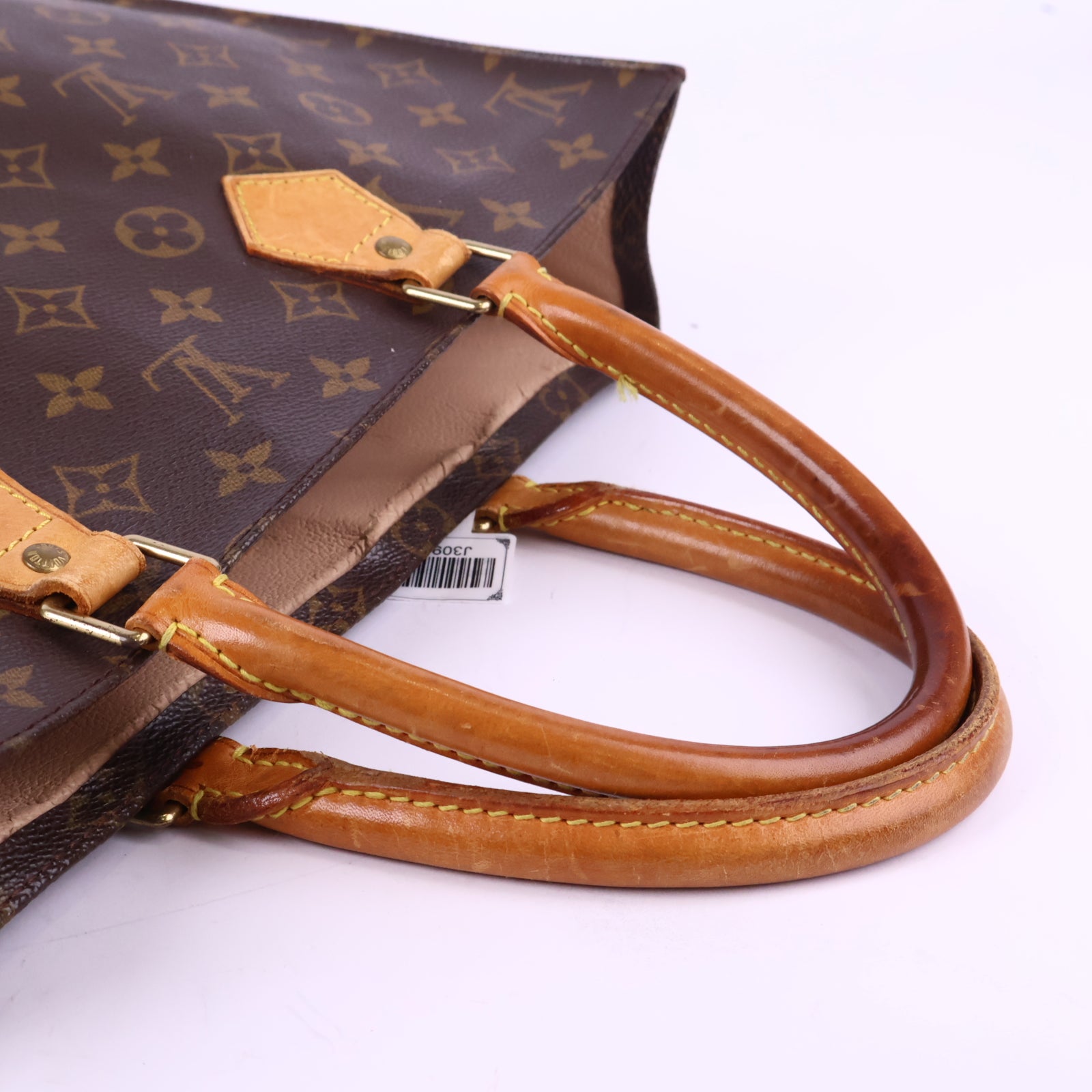Louis Vuitton Monogram Sac Plat Bag Tote Bag J3094 | Pre-Owned Like New Brown Monogram Canvas