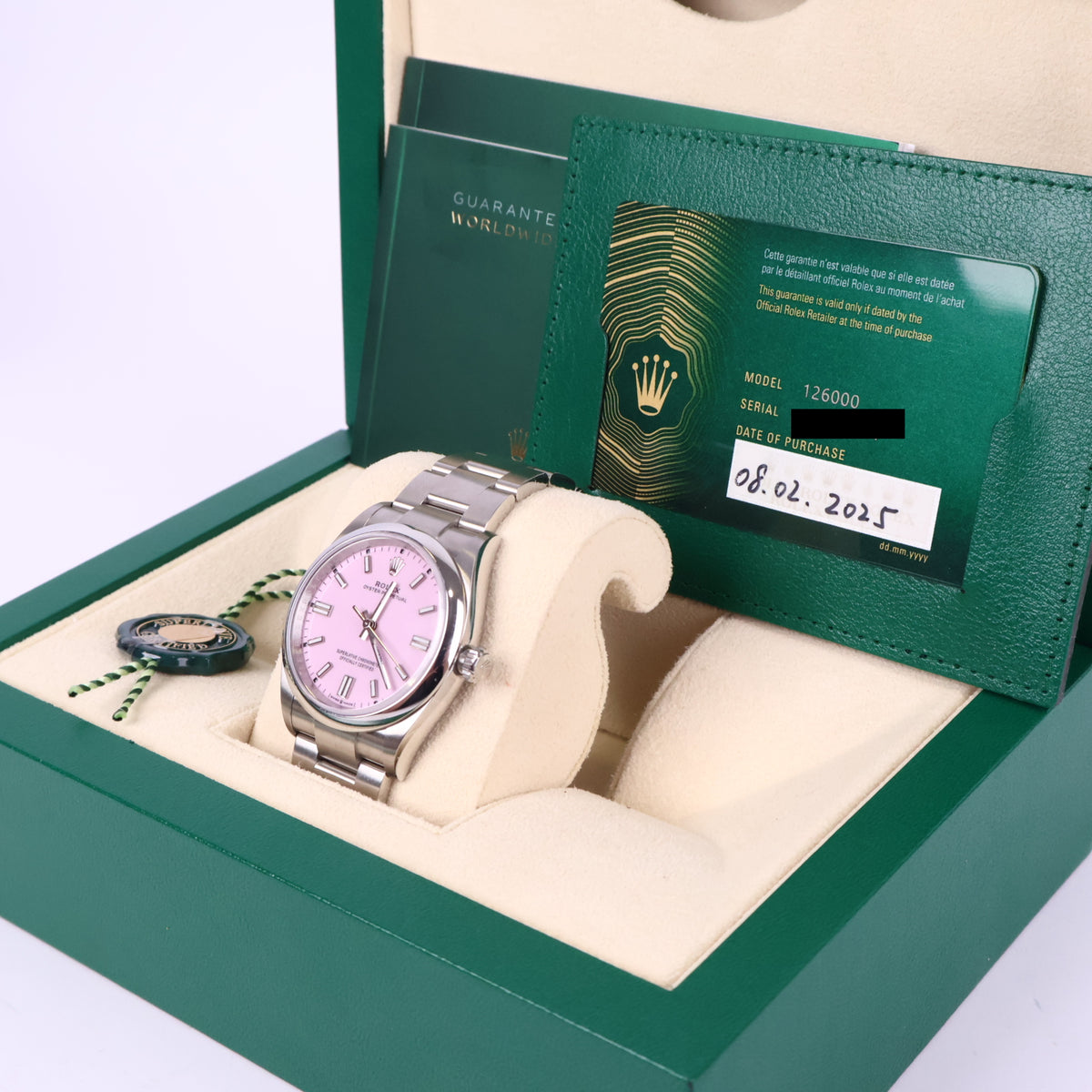 J3045 Rolex M126000-0008 Oyster- Pre Owned