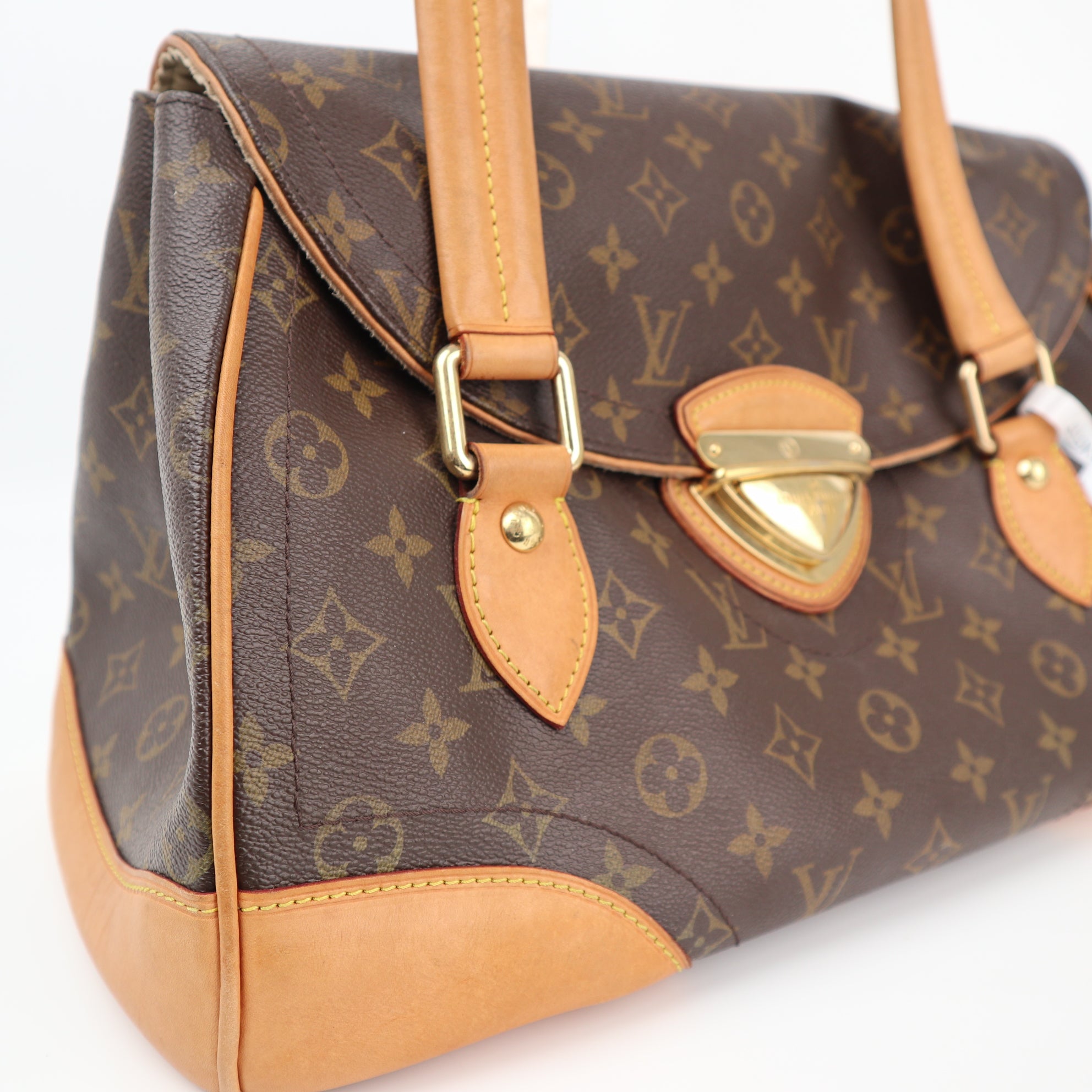 Louis Vuitton Beverly GM Shoulder Bag C1509 | Pre-Owned Excellent Brown Monogram Canvas