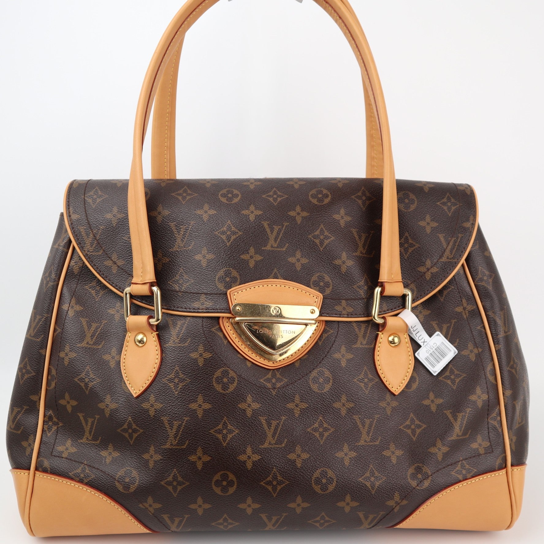Louis Vuitton Beverly XXL Shoulder Bag C1510R | Pre-Owned Excellent Brown Monogram Canvas