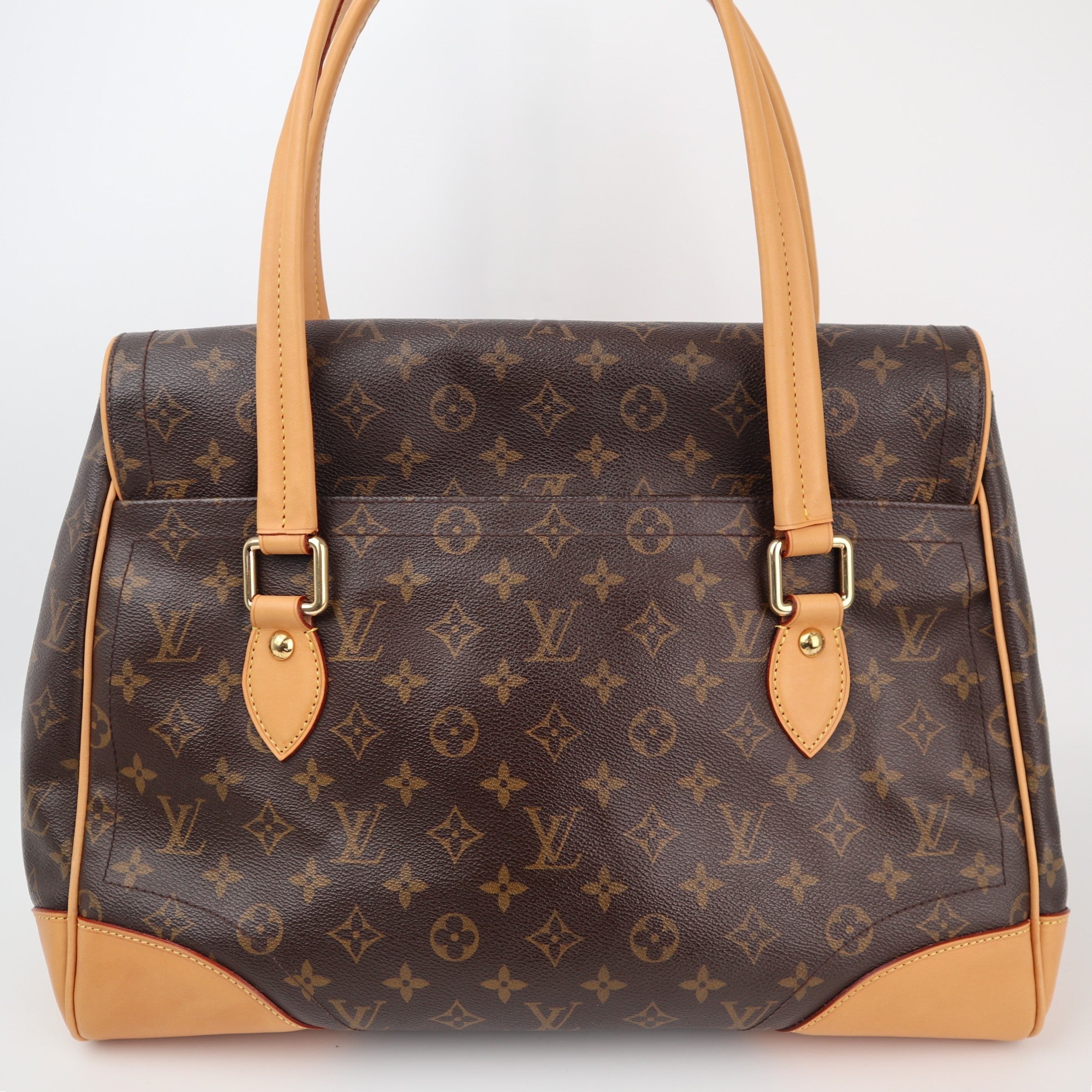 Louis Vuitton Beverly XXL Shoulder Bag C1510R | Pre-Owned Excellent Brown Monogram Canvas