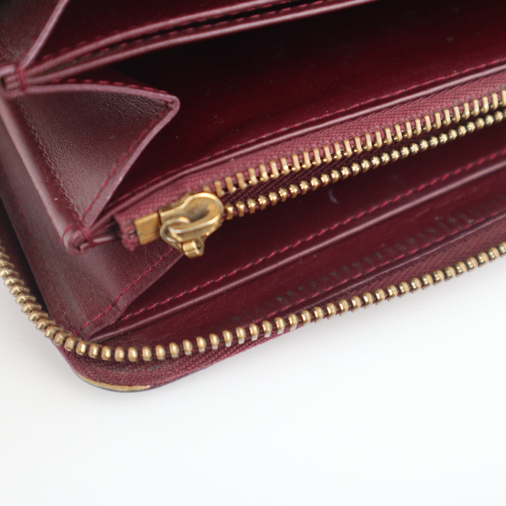 C2381 Louis Vuitton Wallet Monogram Vernis Zippy Wallet | Pre-Owned Very Good Vernis patent leather/Monogram