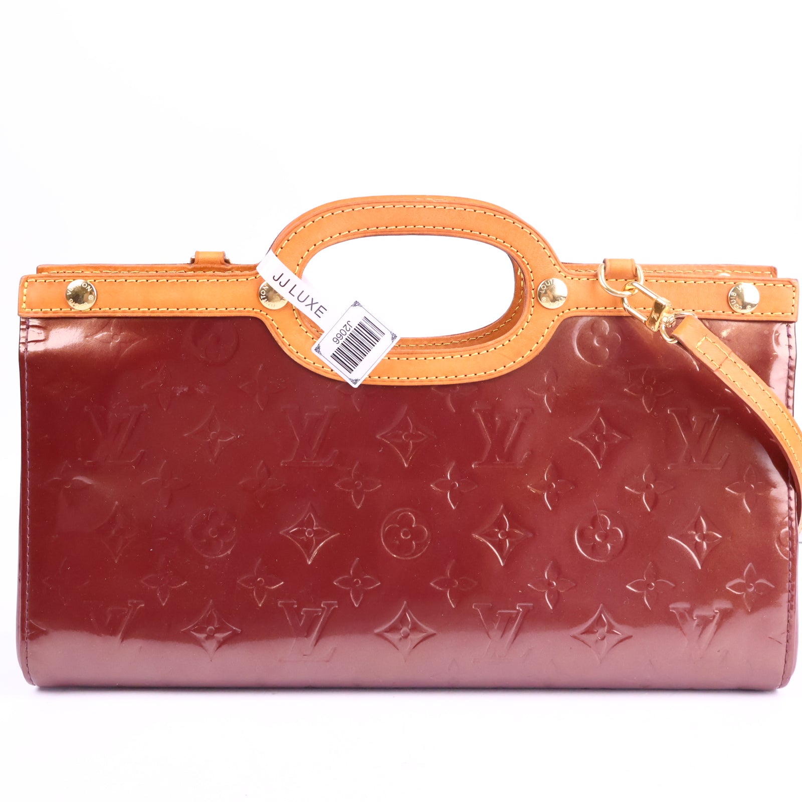 Louis Vuitton Vernis Roxbury Drive Pomme D'Amour Shoulder Bag J2066 | Pre-Owned Excellent