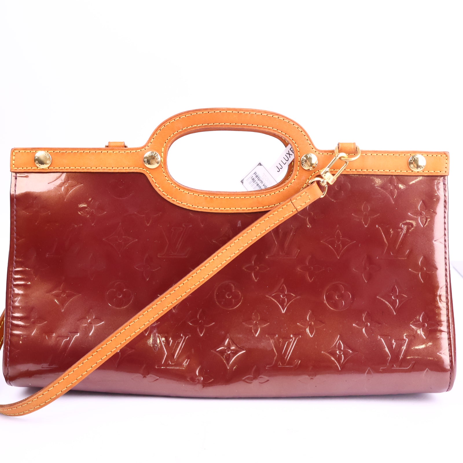 Louis Vuitton Vernis Roxbury Drive Pomme D'Amour Shoulder Bag J2066 | Pre-Owned Excellent