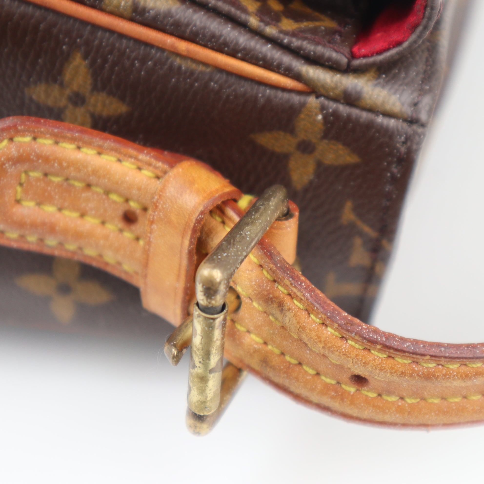 C2383 Louis Vuitton Shoulder Bag Viva Cite MM | Pre-Owned Excellent Brown Coated canvas/Monogram