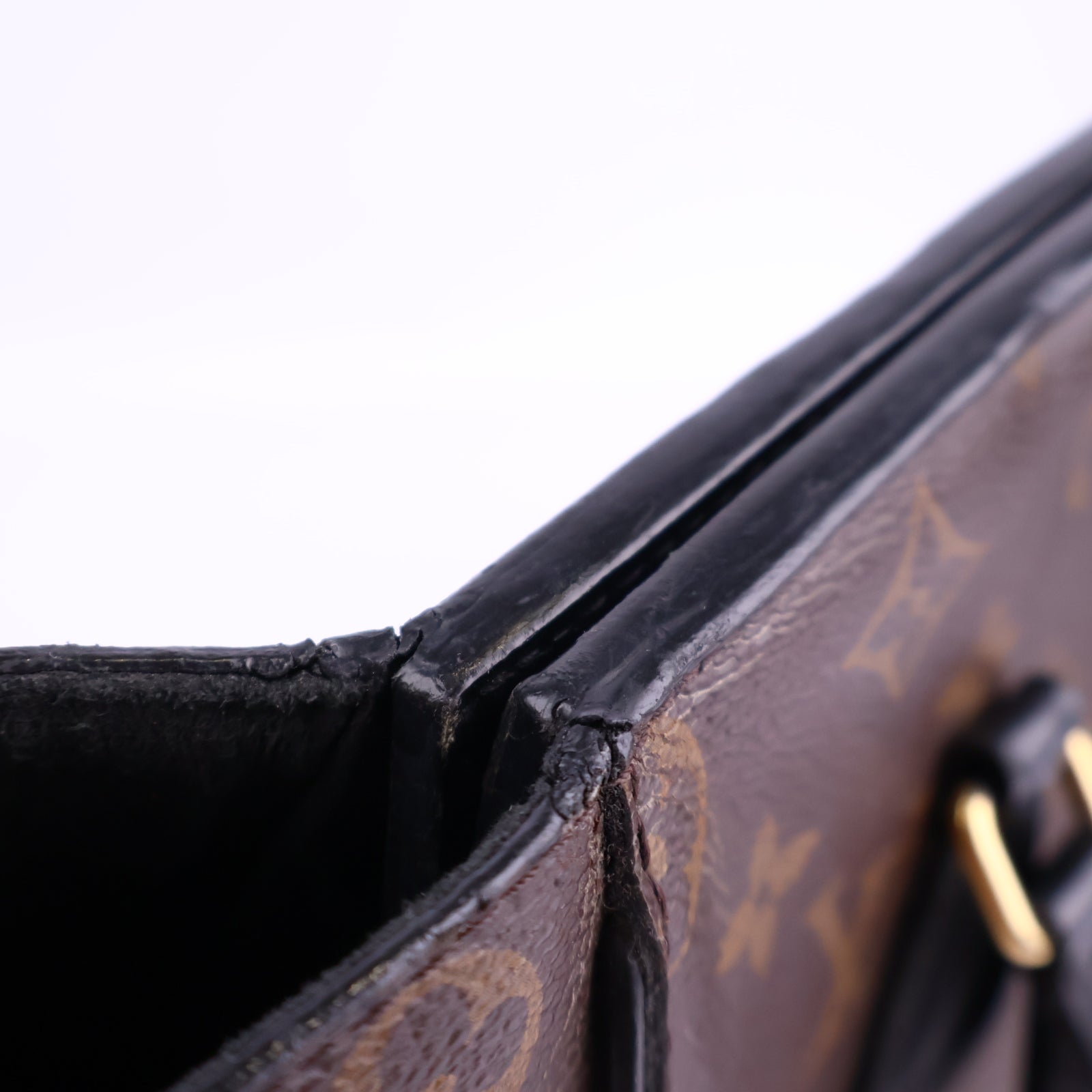 Louis Vuitton Monogram Phenix PM Black Top Handle Bag J3239R | Pre-Owned Excellent Black Monogram Canvas