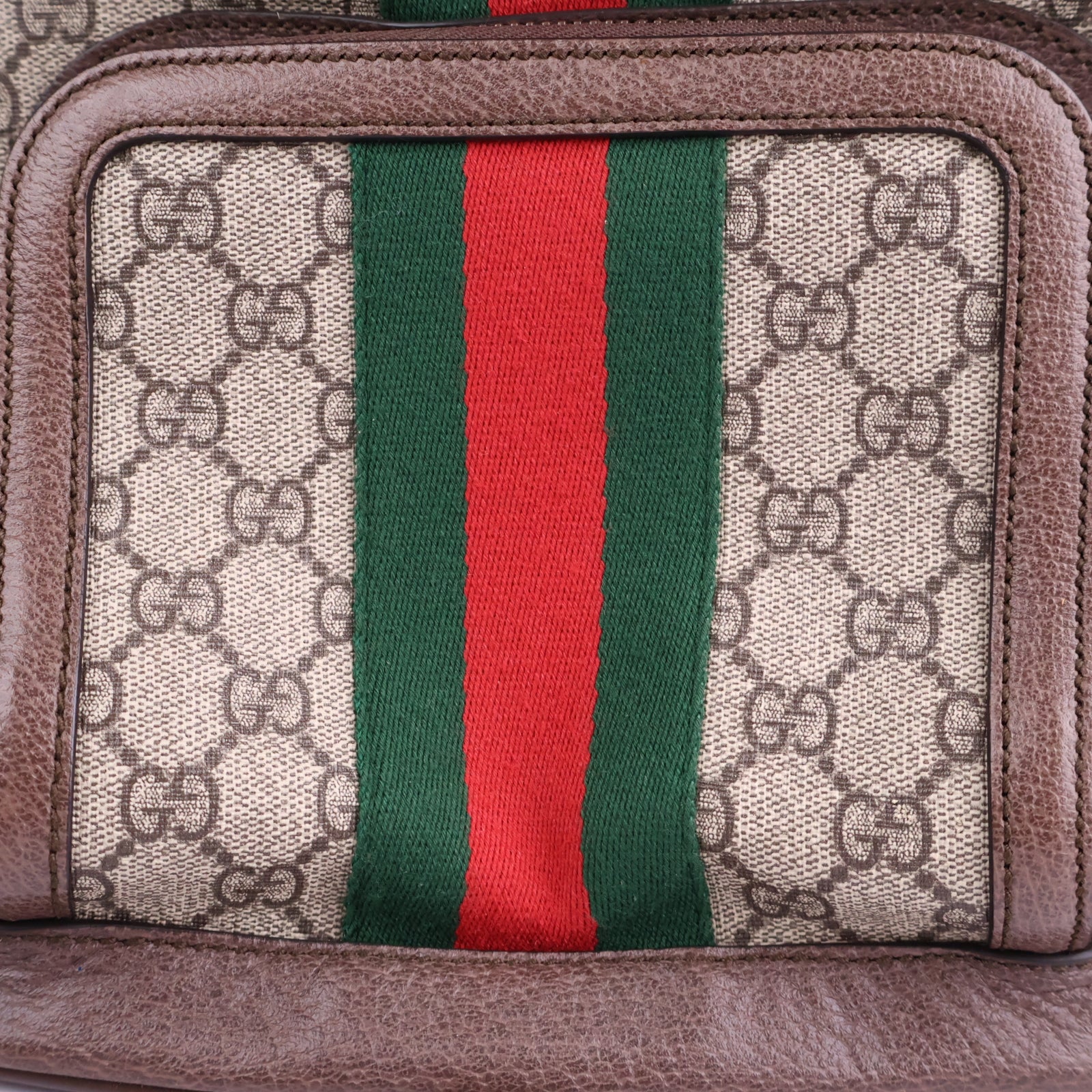 Gucci GG Supreme Canvas Ophidia Backpack Backpack J3241 | Pre-Owned Like New Canvas