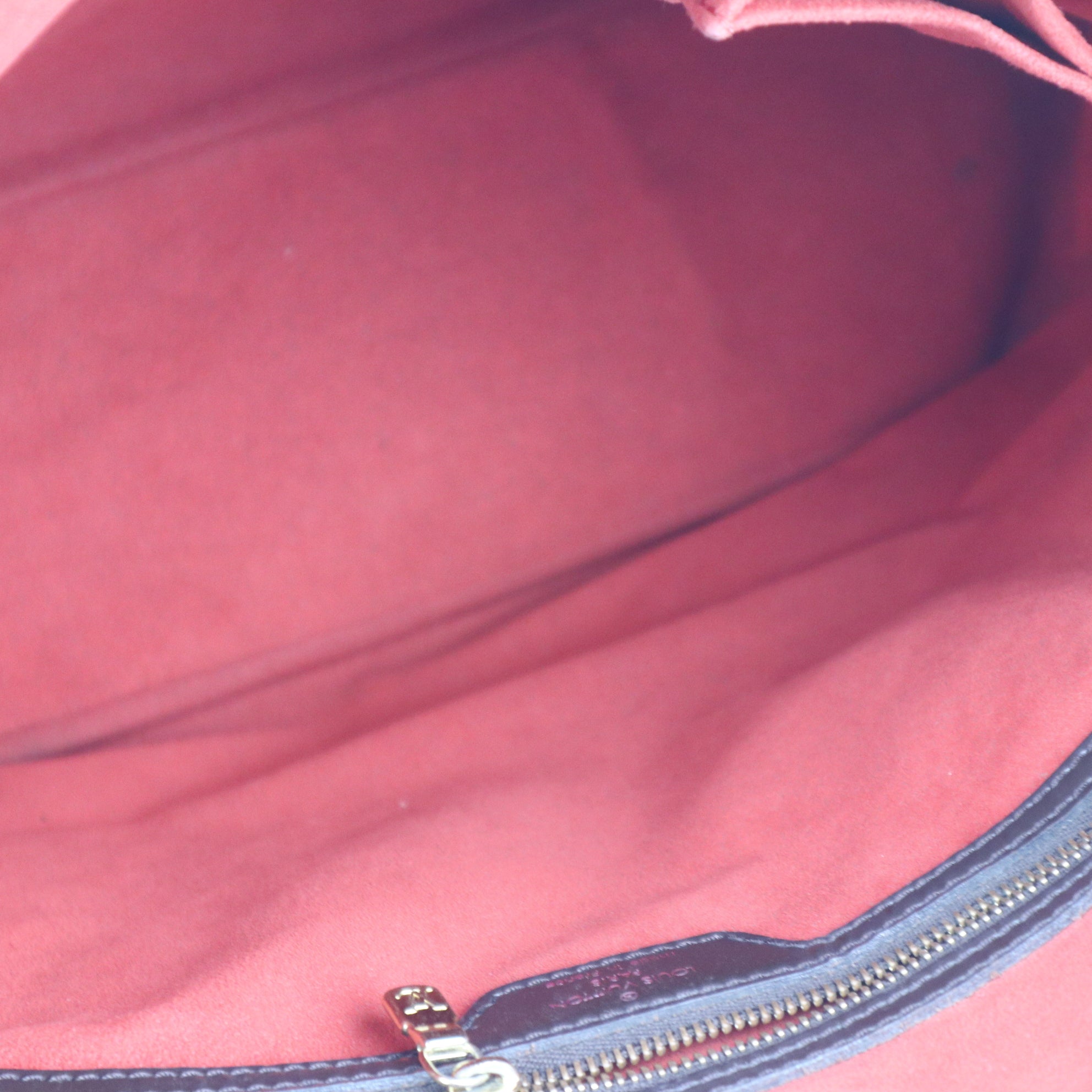 C2387 Louis Vuitton Tote Bag Damier Ebene Uzes | Pre-Owned Very Good Brown Coated canvas/Damier Ebene